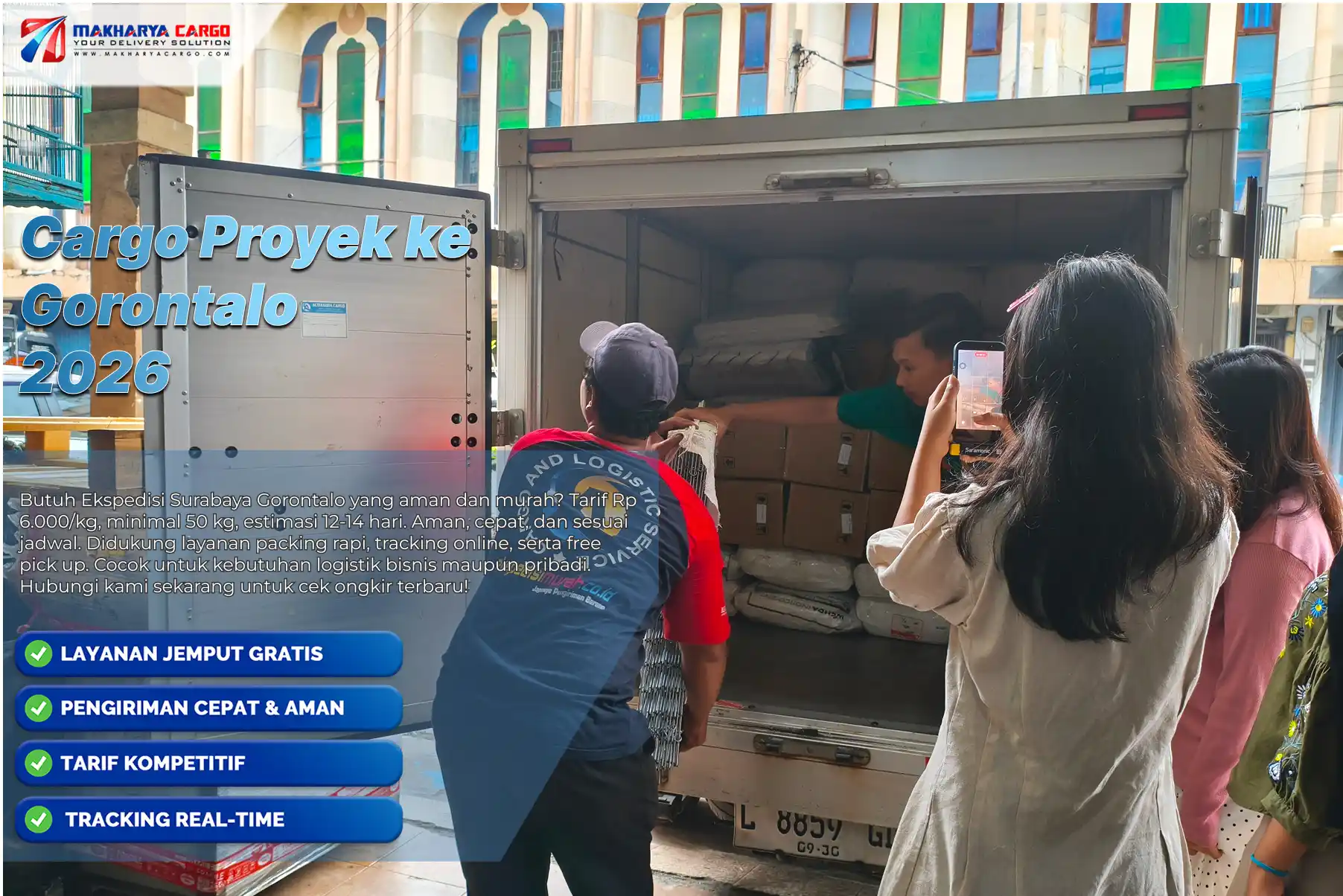 Cargo Proyek ke Gorontalo Murah untuk Alat Berat dan Material Industri 6 Cargo Proyek ke Gorontalo untuk pengiriman alat berat, mesin industri, dan material proyek via jalur laut dengan layanan aman dan terpercaya