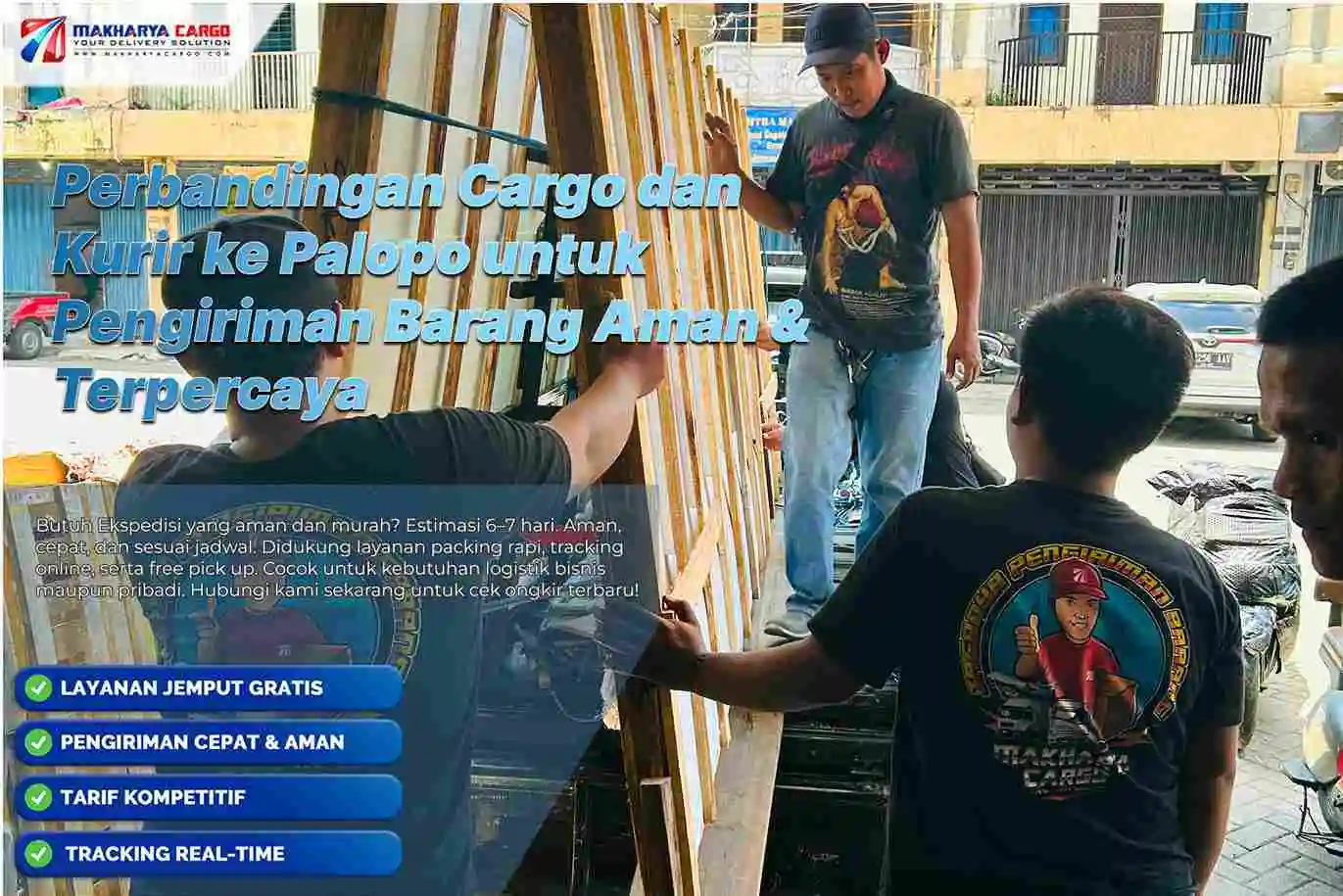 Perbandingan Cargo dan Kurir ke Palopo