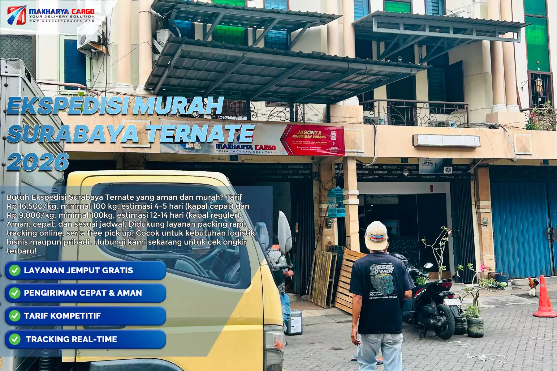 ekspedisi murah ternate untuk pengiriman barang hemat 