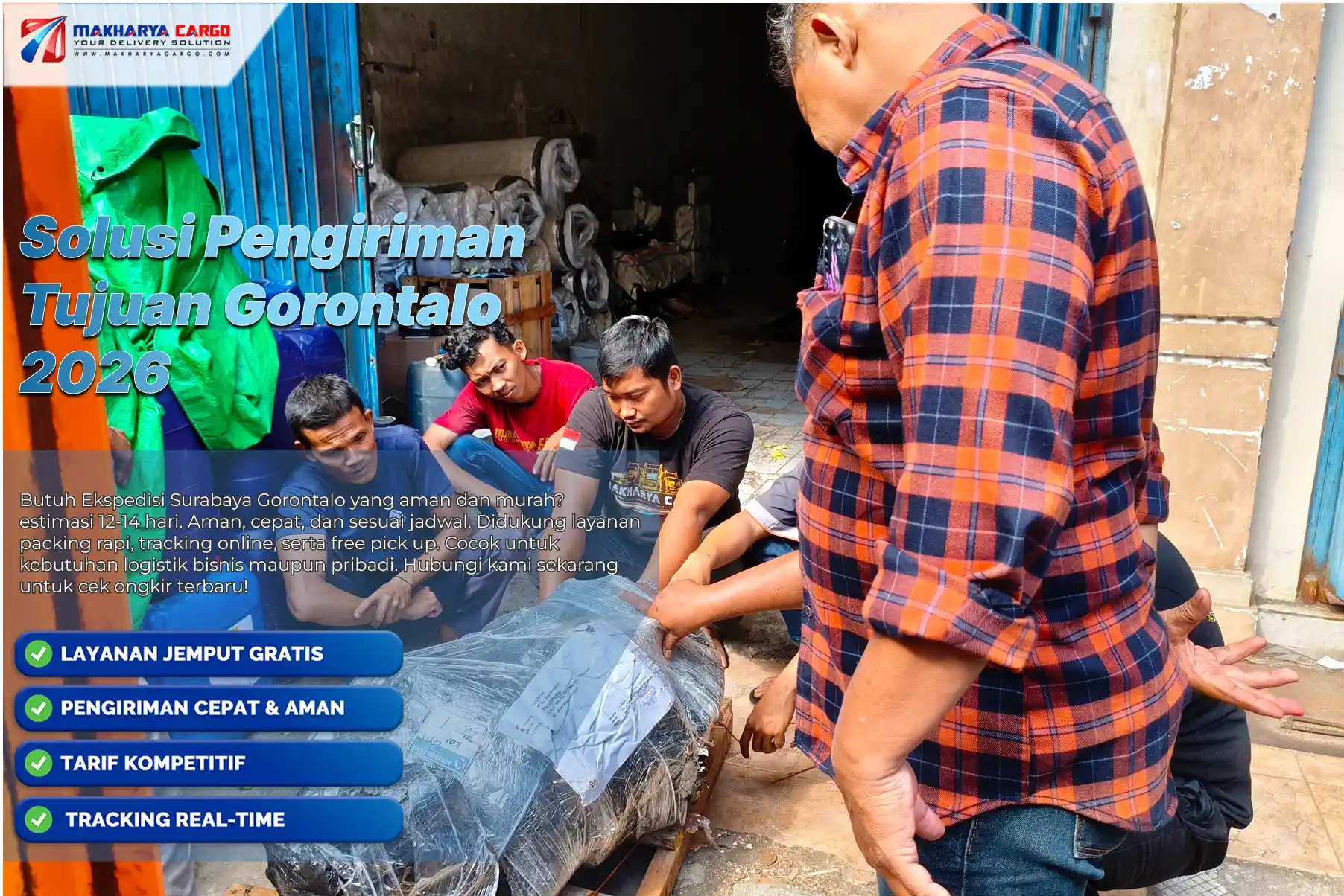 Ekspedisi Pengiriman Tujuan Gorontalo via udara