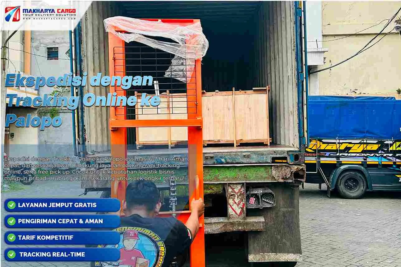 Ekspedisi dengan Tracking Online ke Palopo
