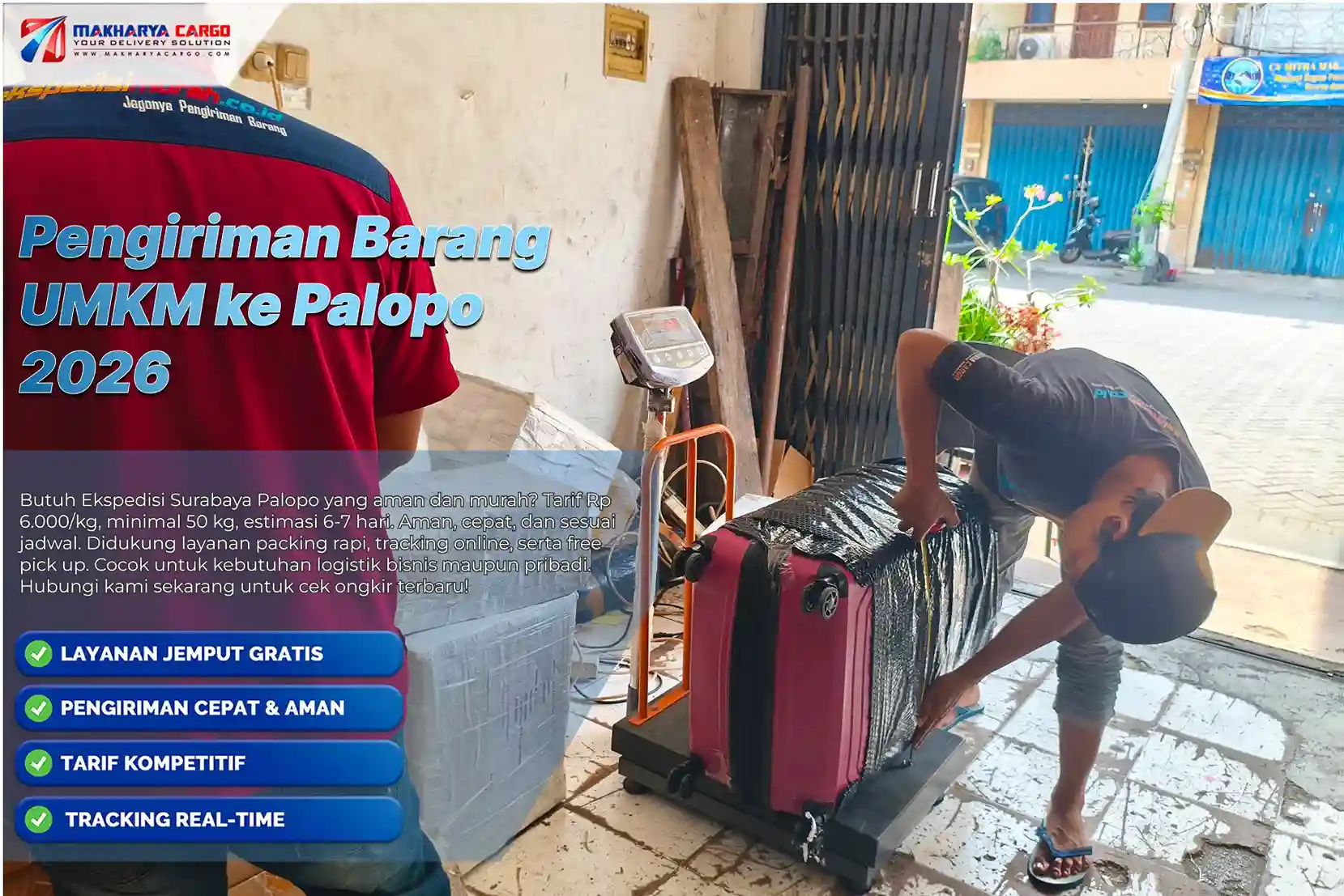 Layanan ekspedisi UMKM ke Palopo untuk kebutuhan bisnis