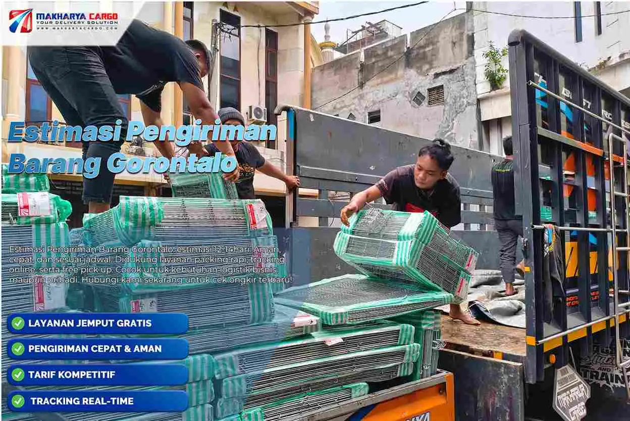 Estimasi Pengiriman Barang Gorontalo