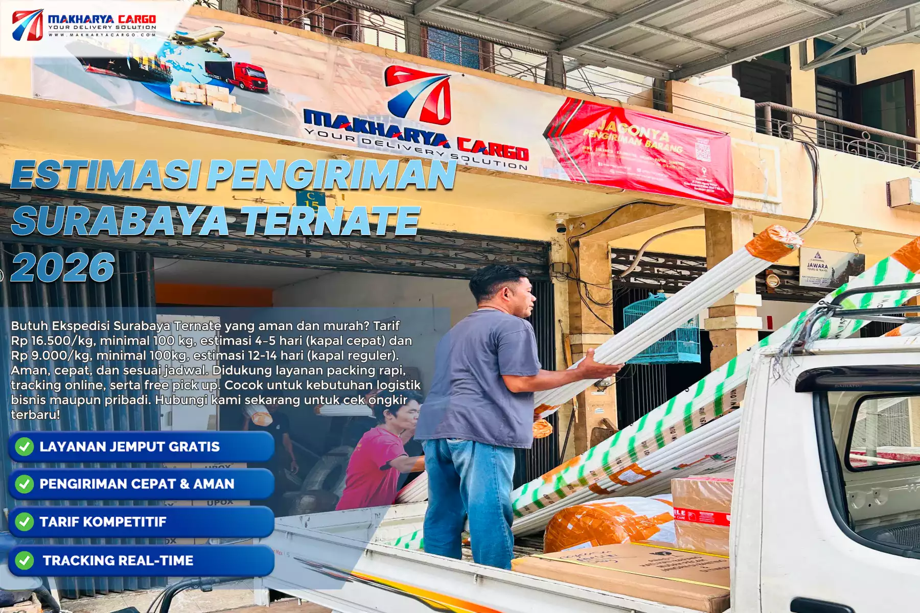 Estimasi Pengiriman Ternate via Cargo Laut dan Faktor Keterlambatan 5 estimasi pengiriman ternate via cargo laut