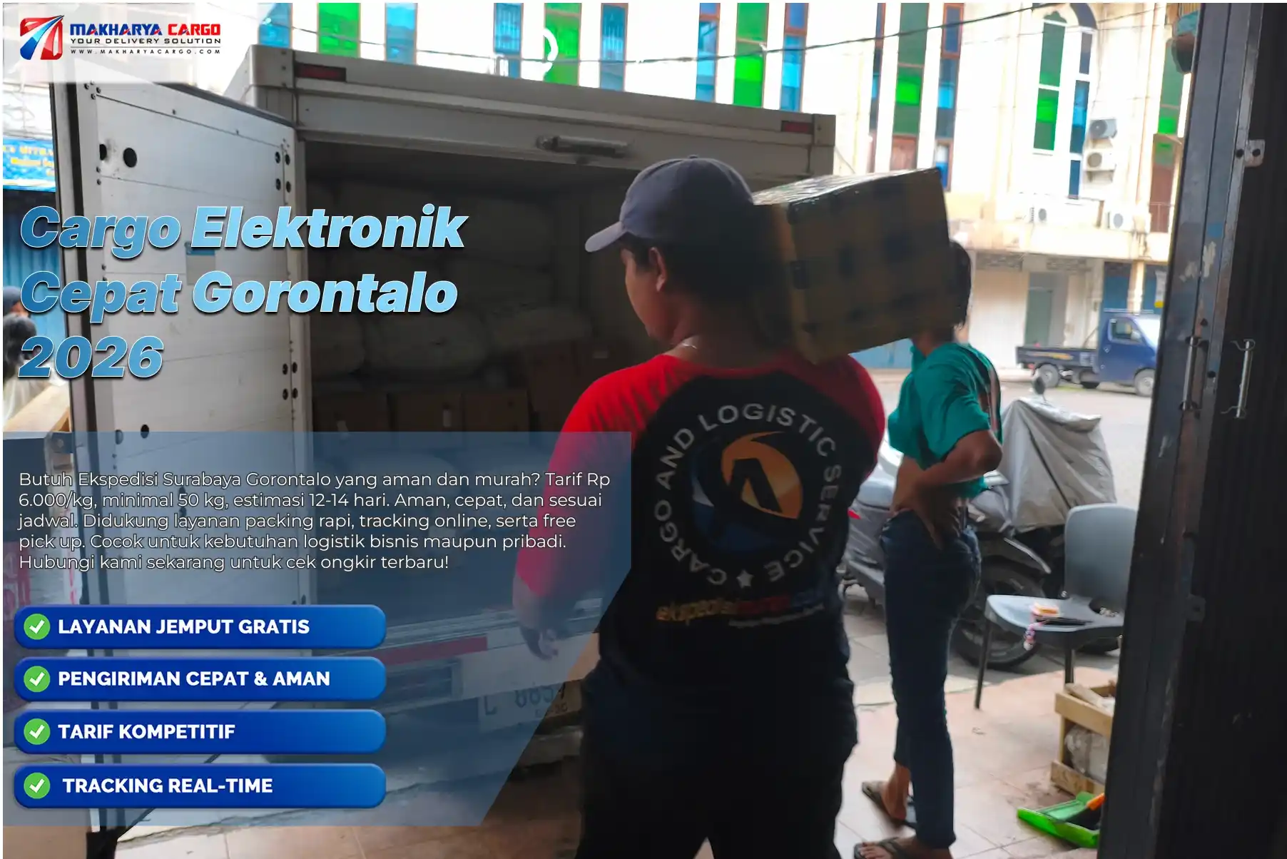 Jasa cargo elektronik Gorontalo untuk pengiriman TV laptop dan perangkat elektronik dengan layanan aman dan cepat