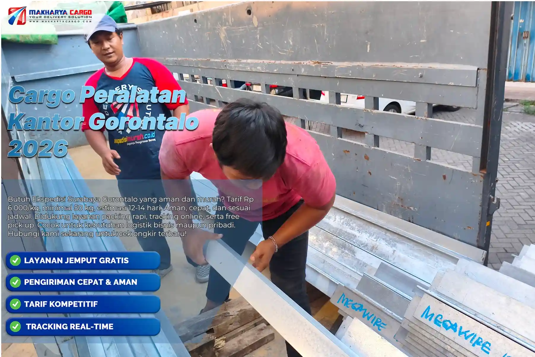Cargo Peralatan Kantor Gorontalo Cepat, Aman, dan Door to Door 6 Jasa Cargo Peralatan Kantor Gorontalo untuk distribusi peralatan kantor skala besar ke Gorontalo