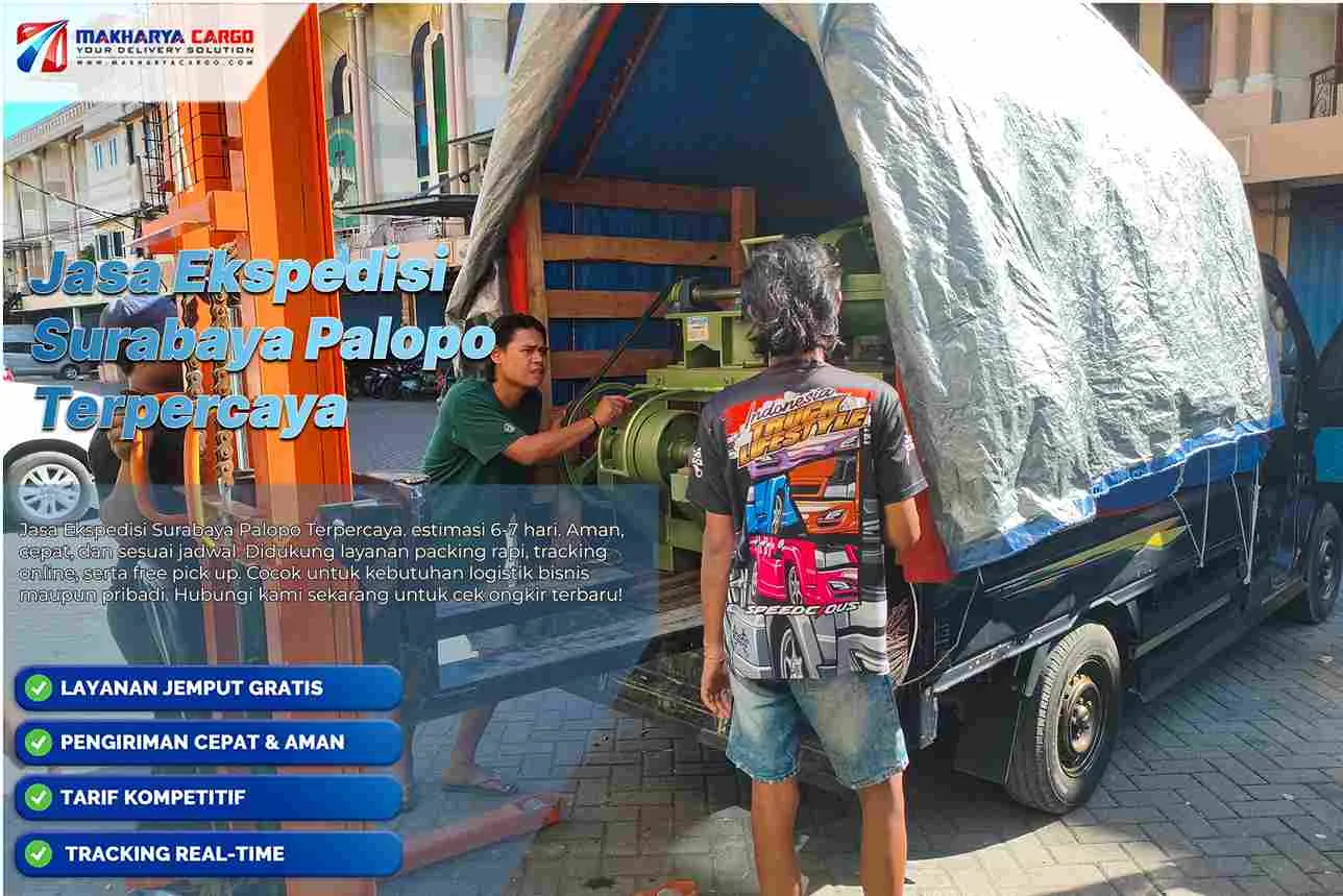 jasa ekspedisi surabaya palopo terpercaya