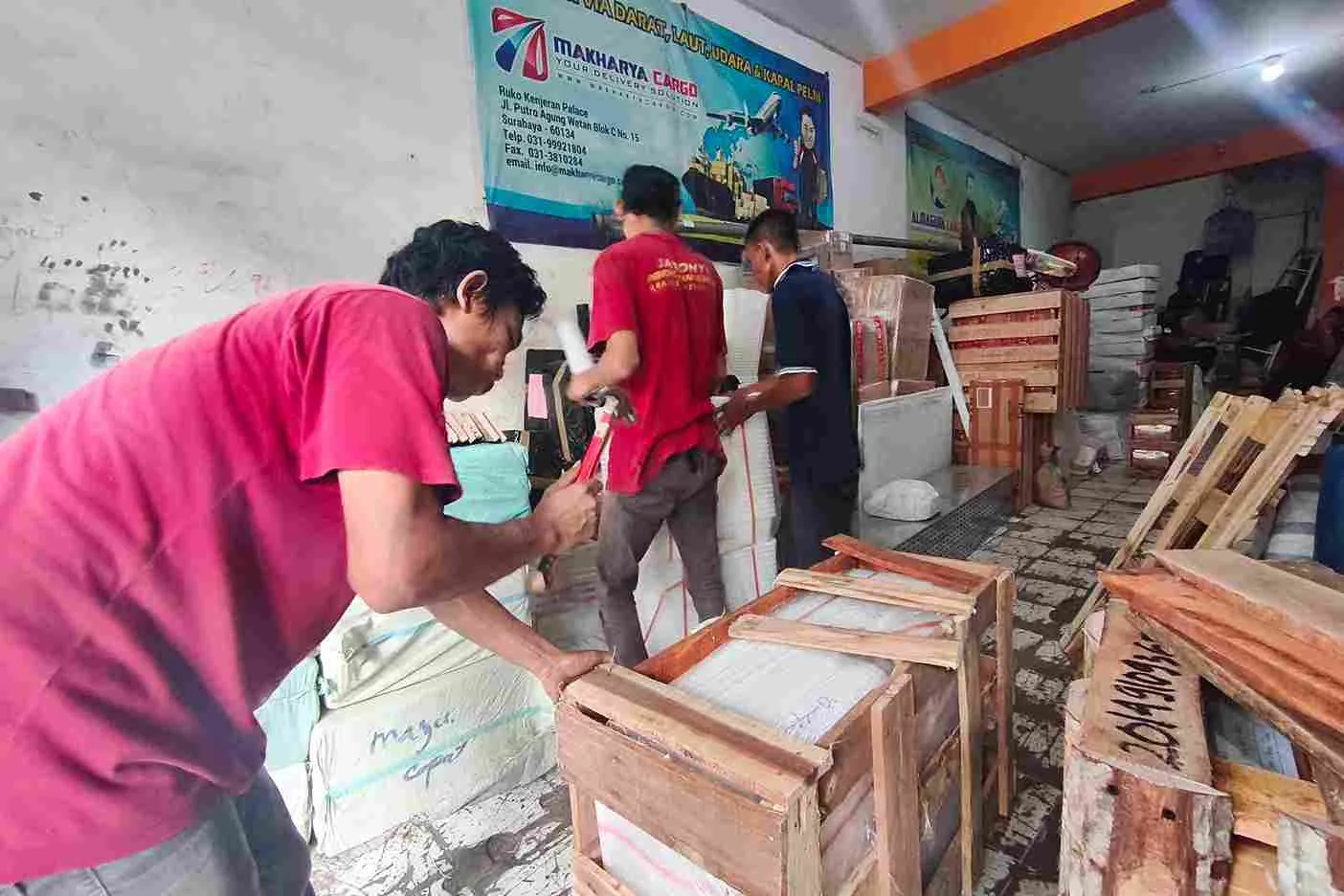 jasa kirim barang jemput untuk pengiriman dari rumah ke gudang ekspedisi