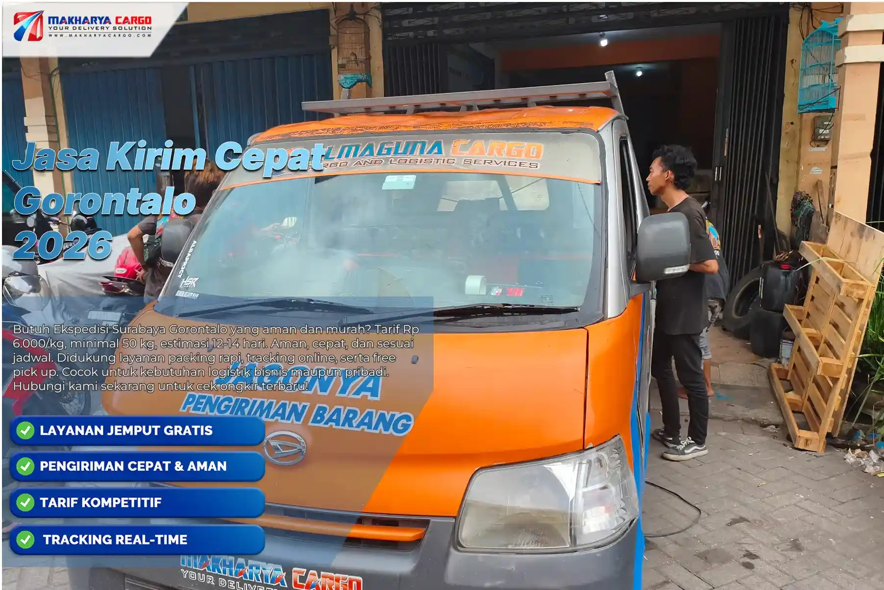 Jasa Kirim Cepat Gorontalo dengan Layanan Ekspedisi Aman dan Terpercaya 6 Jasa kirim cepat Gorontalo dengan layanan ekspedisi cepat dan aman untuk pengiriman barang antar pulau