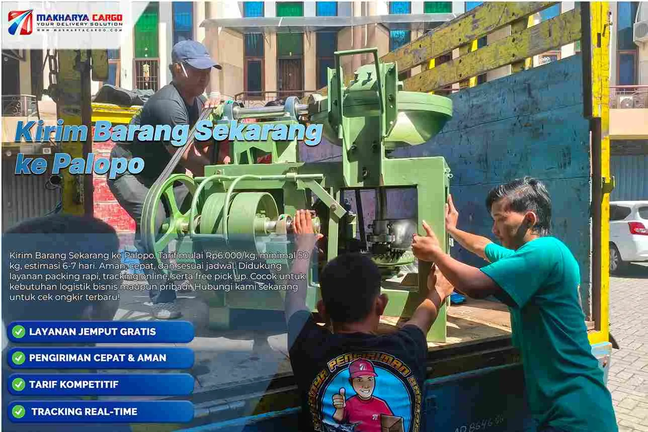 kirim barang sekarang ke palopo