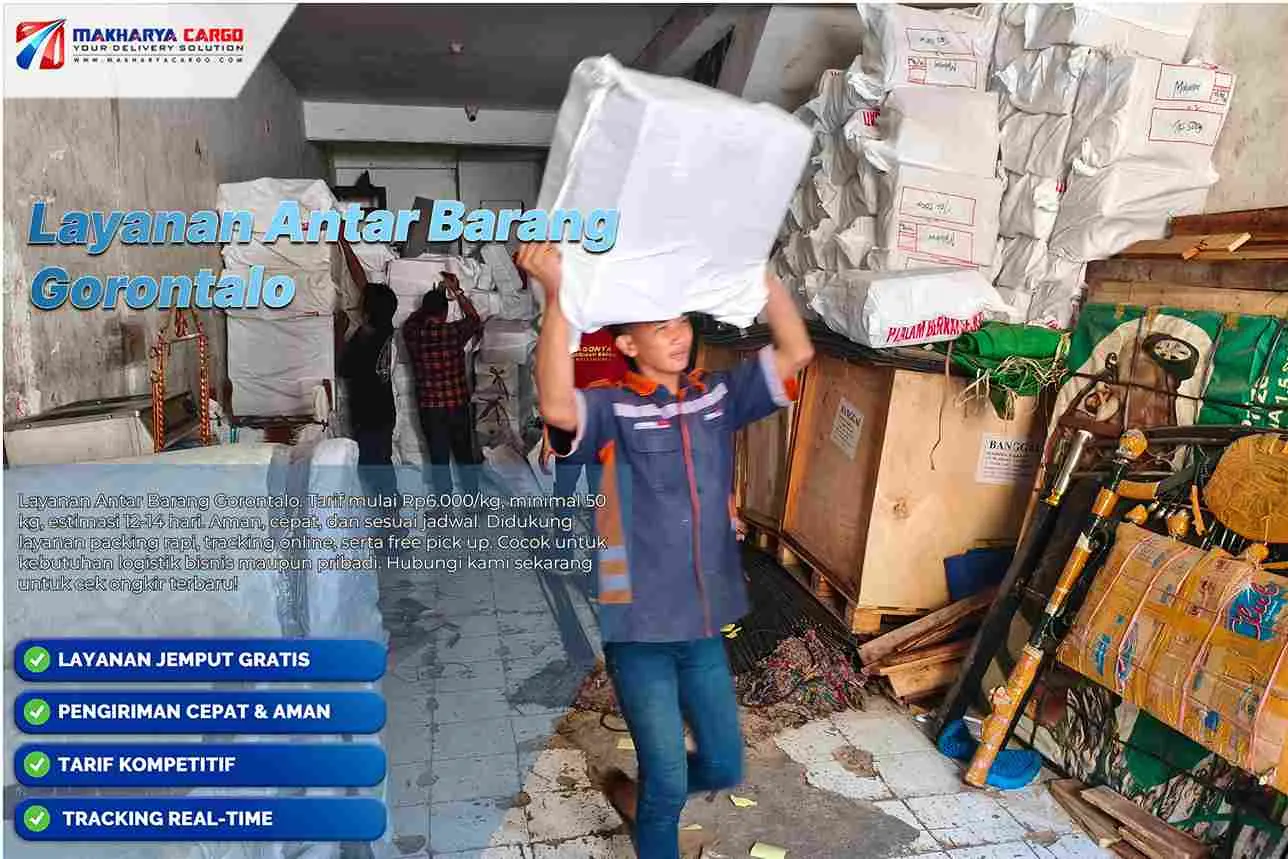 Layanan Antar Barang Gorontalo Aman dan 100% Terpercaya 6 layanan antar barang ke gorontalo