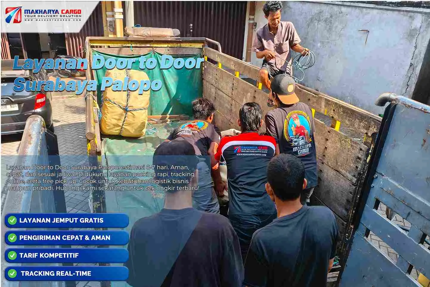 layanan door to door surabaya palopo