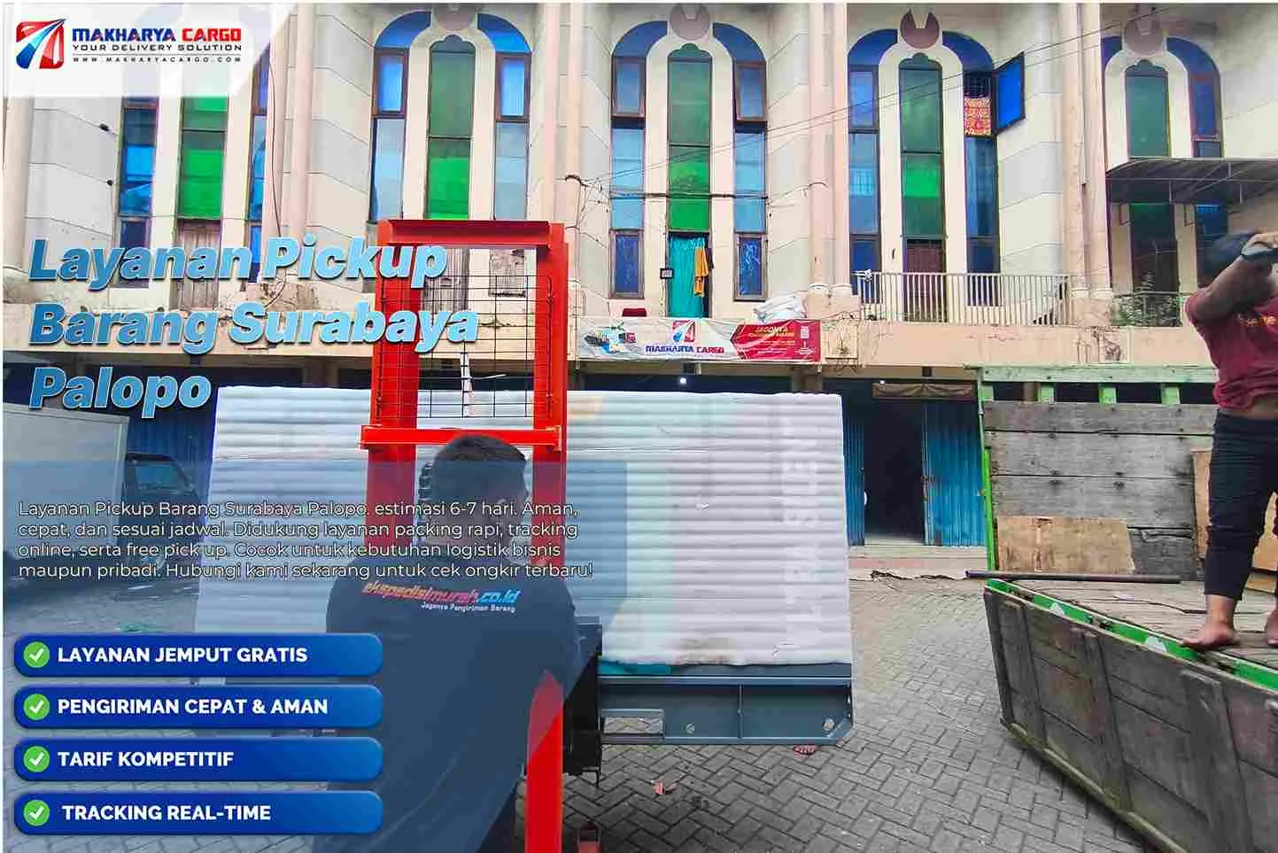 Layanan Pickup Barang Surabaya Palopo