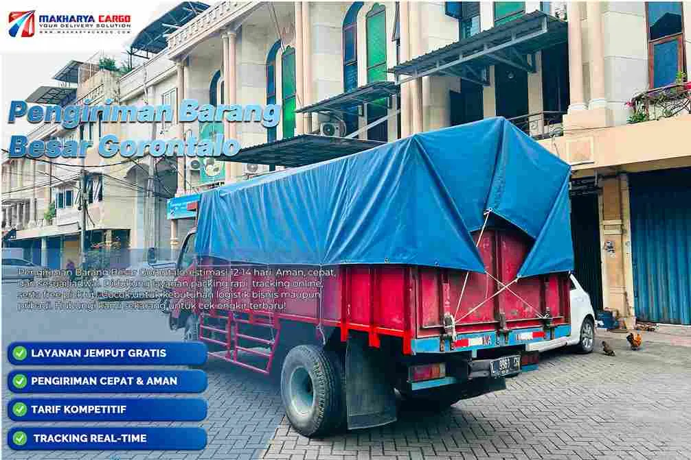 pengiriman barang besar gorontalo
