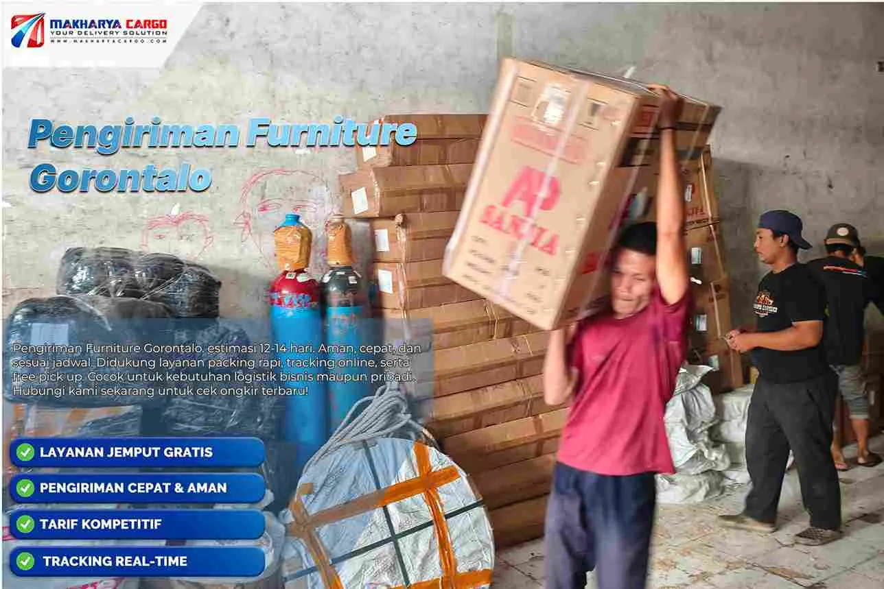Pengiriman Furniture Gorontalo