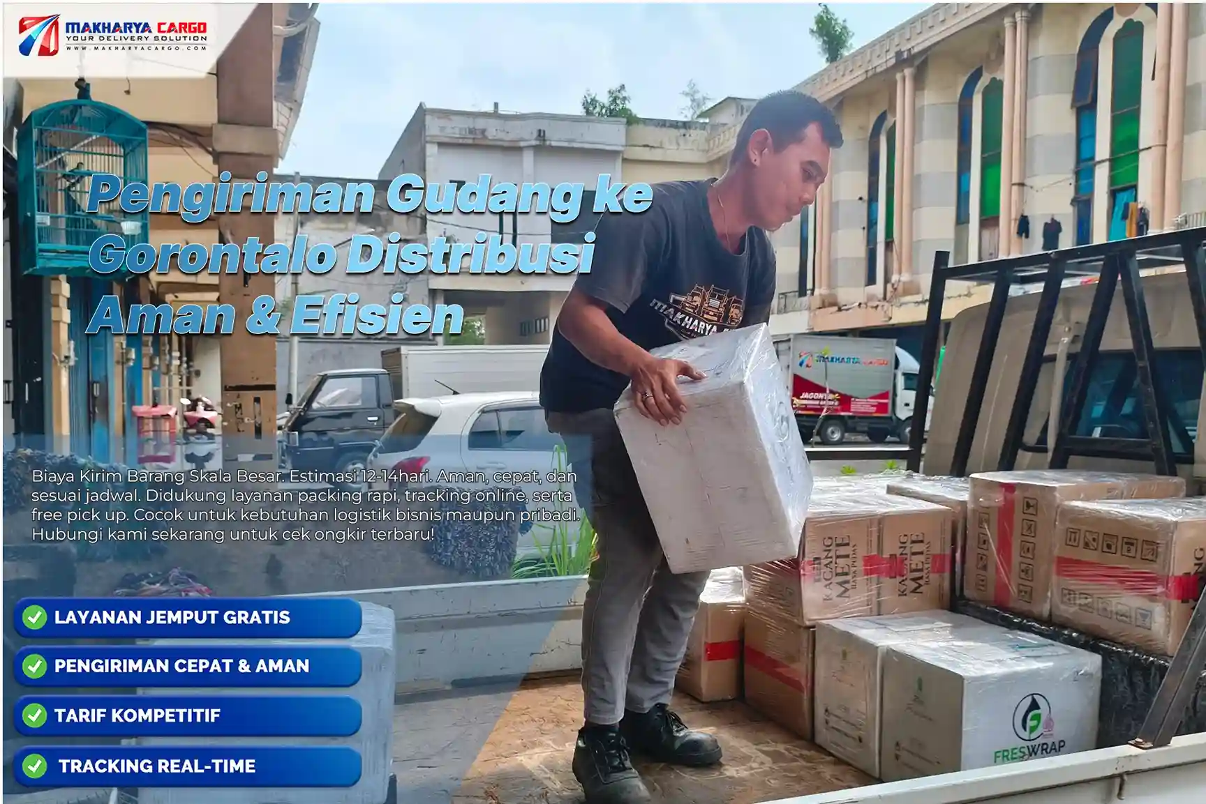 Pengiriman Gudang ke Gorontalo untuk Distribusi Lebih Aman & Efisien 6 pengiriman gudang ke Gorontalo untuk distribusi barang usaha