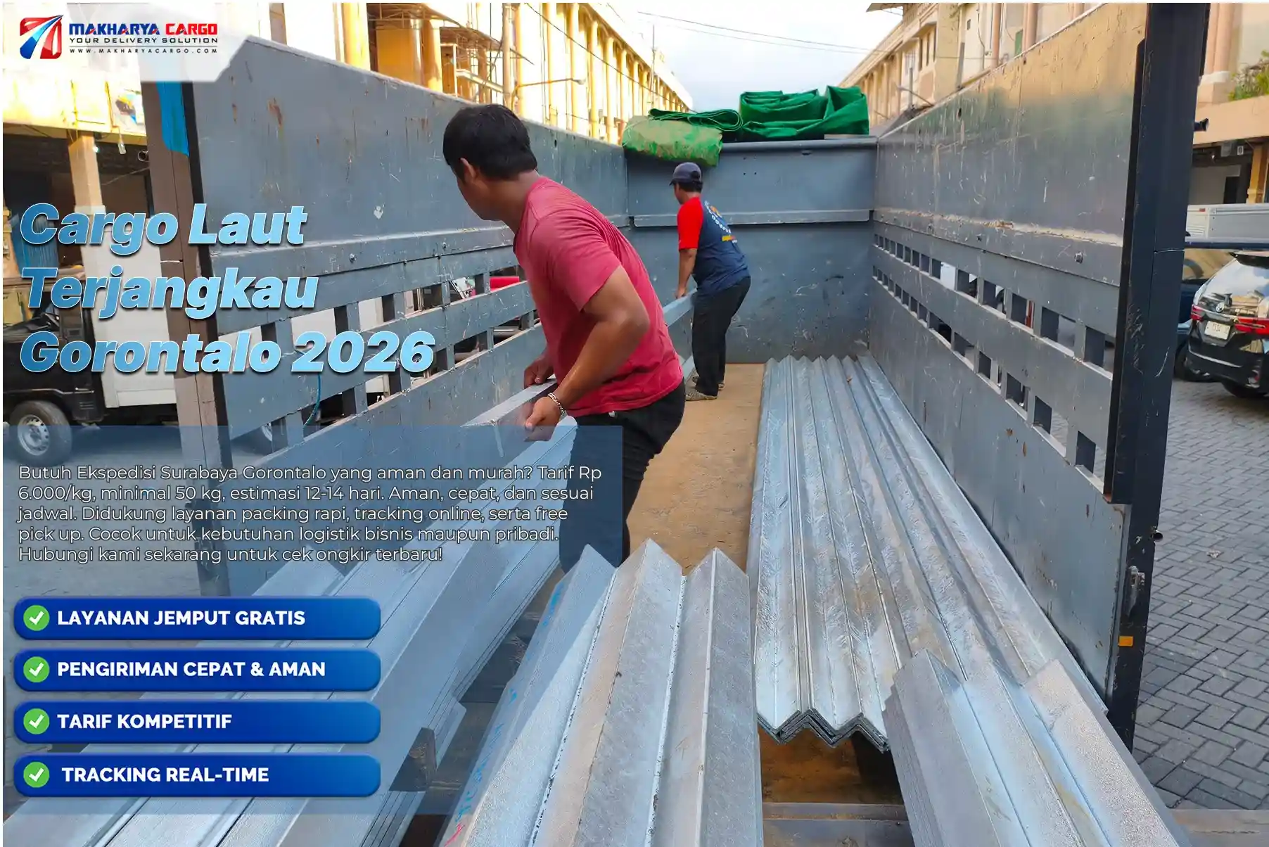 Cargo Laut Terjangkau Gorontalo: Ongkir Murah & Estimasi Cepat 6 Pengiriman laut ke Gorontalo dengan jasa cargo terjangkau dan aman