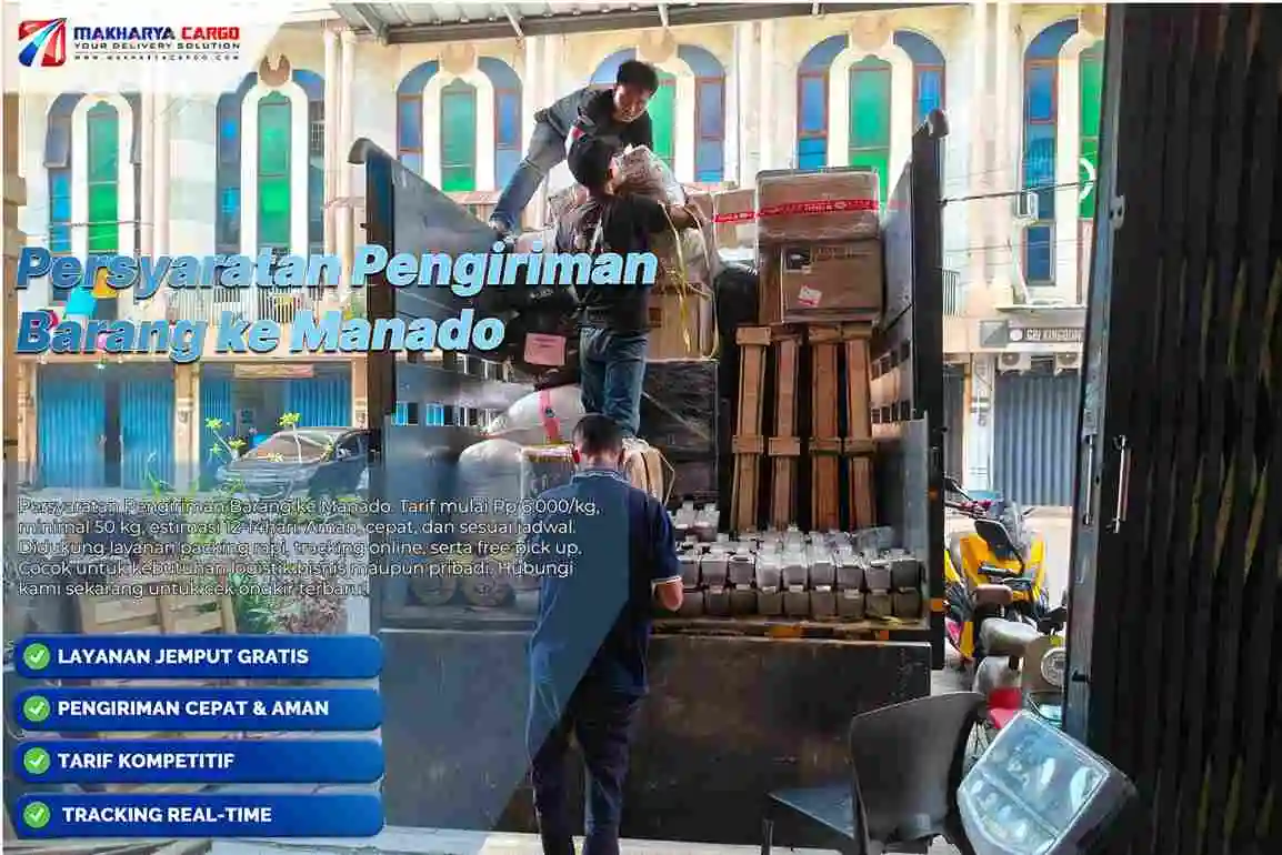 Persyaratan Pengiriman Barang ke Manado