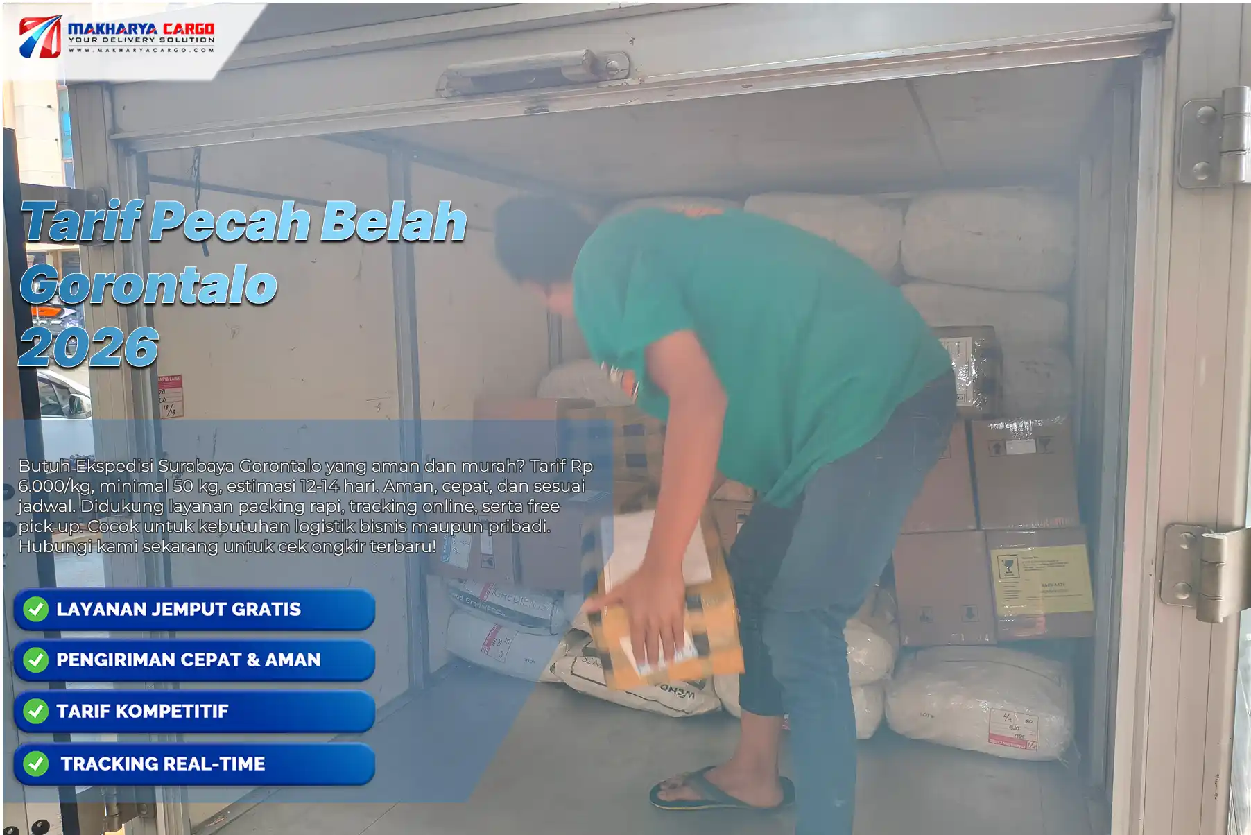 Tarif Pecah Belah Gorontalo untuk pengiriman barang fragile dengan layanan packing kayu dan bubble wrap aman