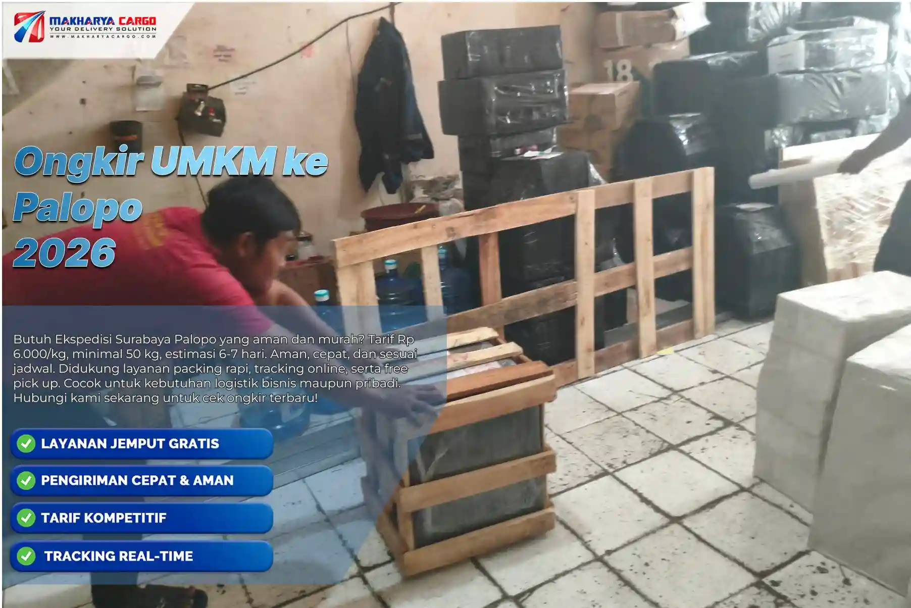 Tips menghemat biaya kirim UMKM dengan memilih cargo murah ke Palopo dan layanan ekspedisi ke Palopo yang tepat