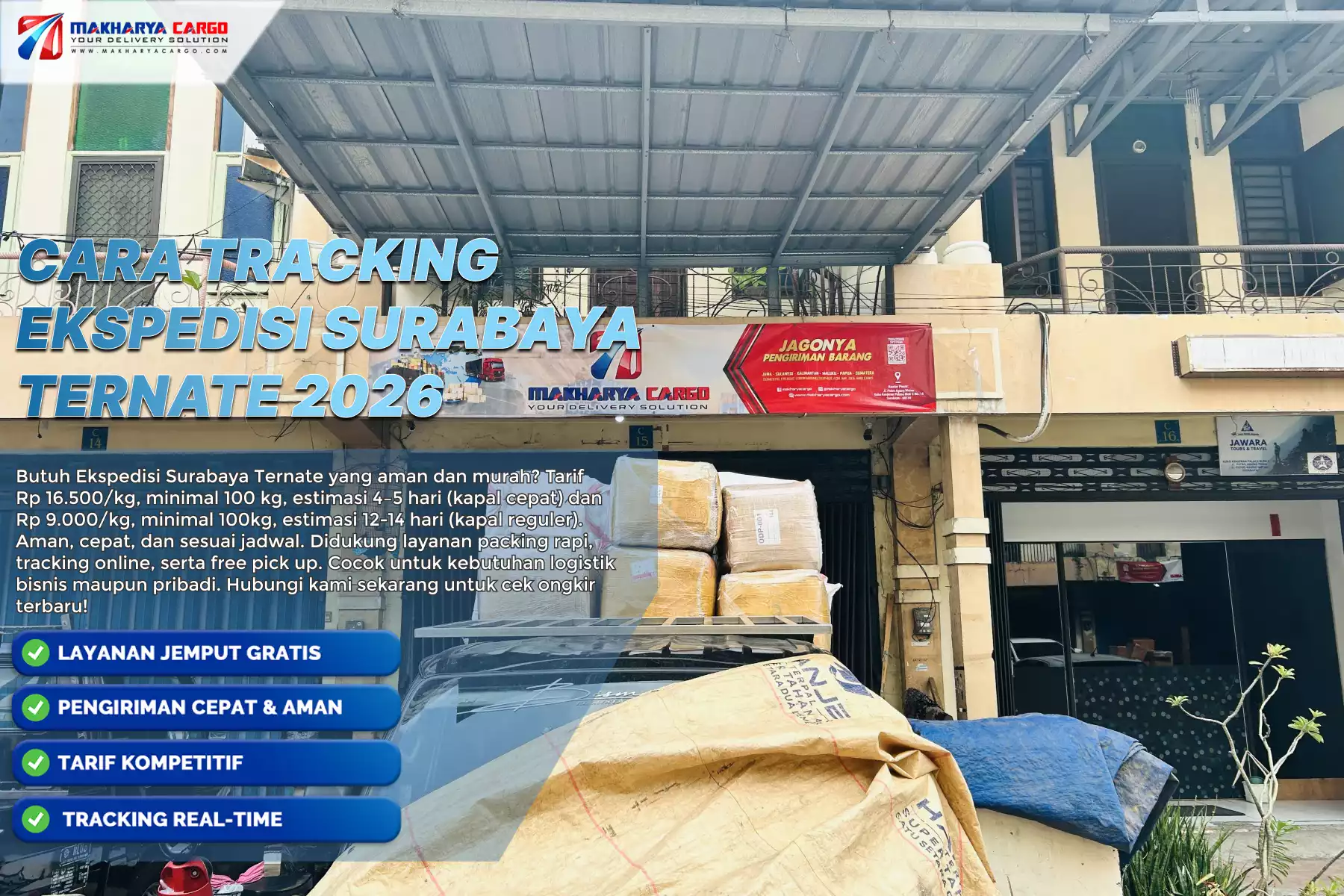 tracking ekspedisi ternate untuk cargo laut 