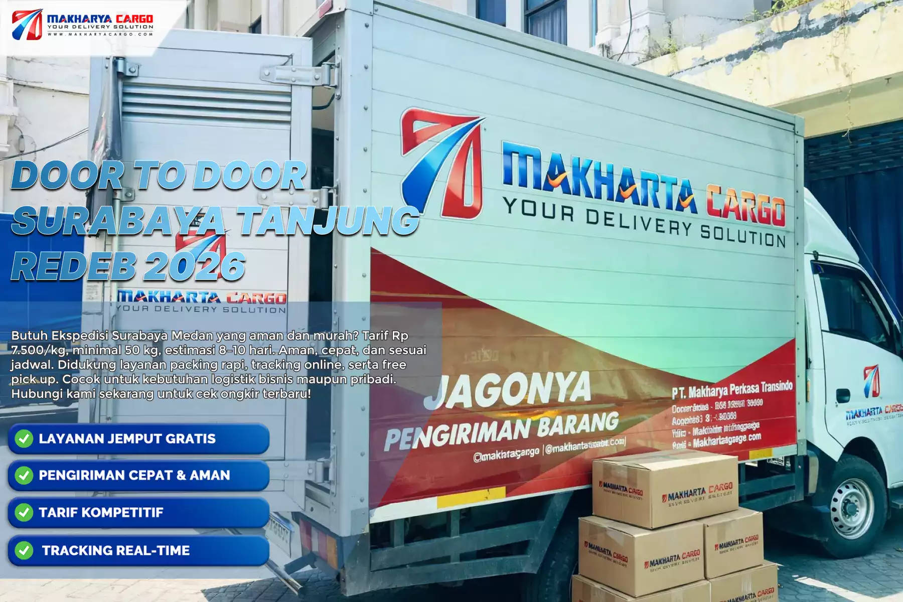 Door to Door Surabaya Tanjung Redeb