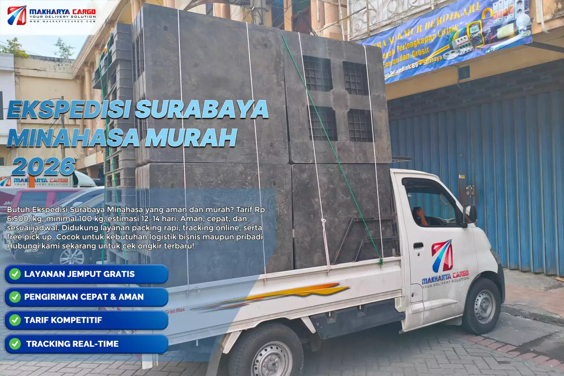 Ekspedisi Surabaya Minahasa Murah