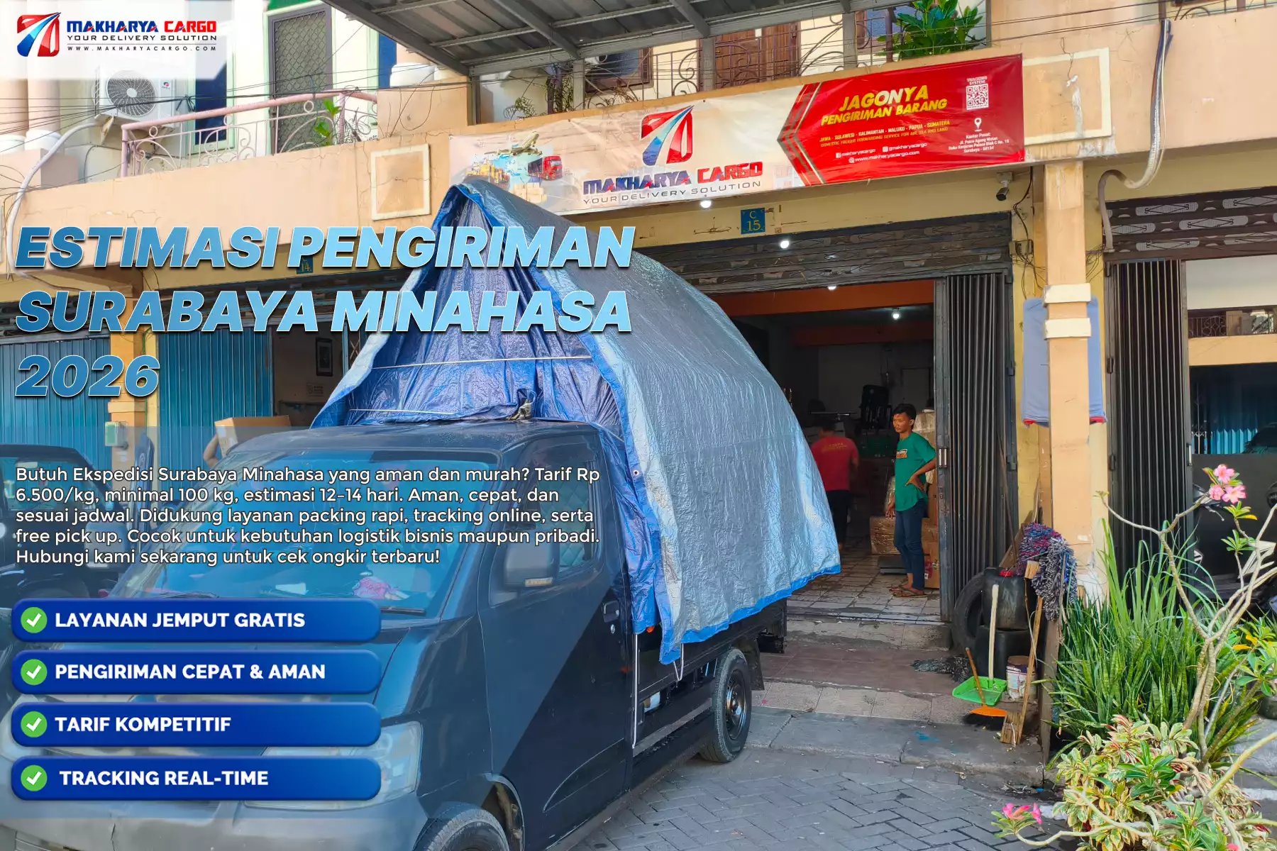 Estimasi Pengiriman Surabaya Minahasa