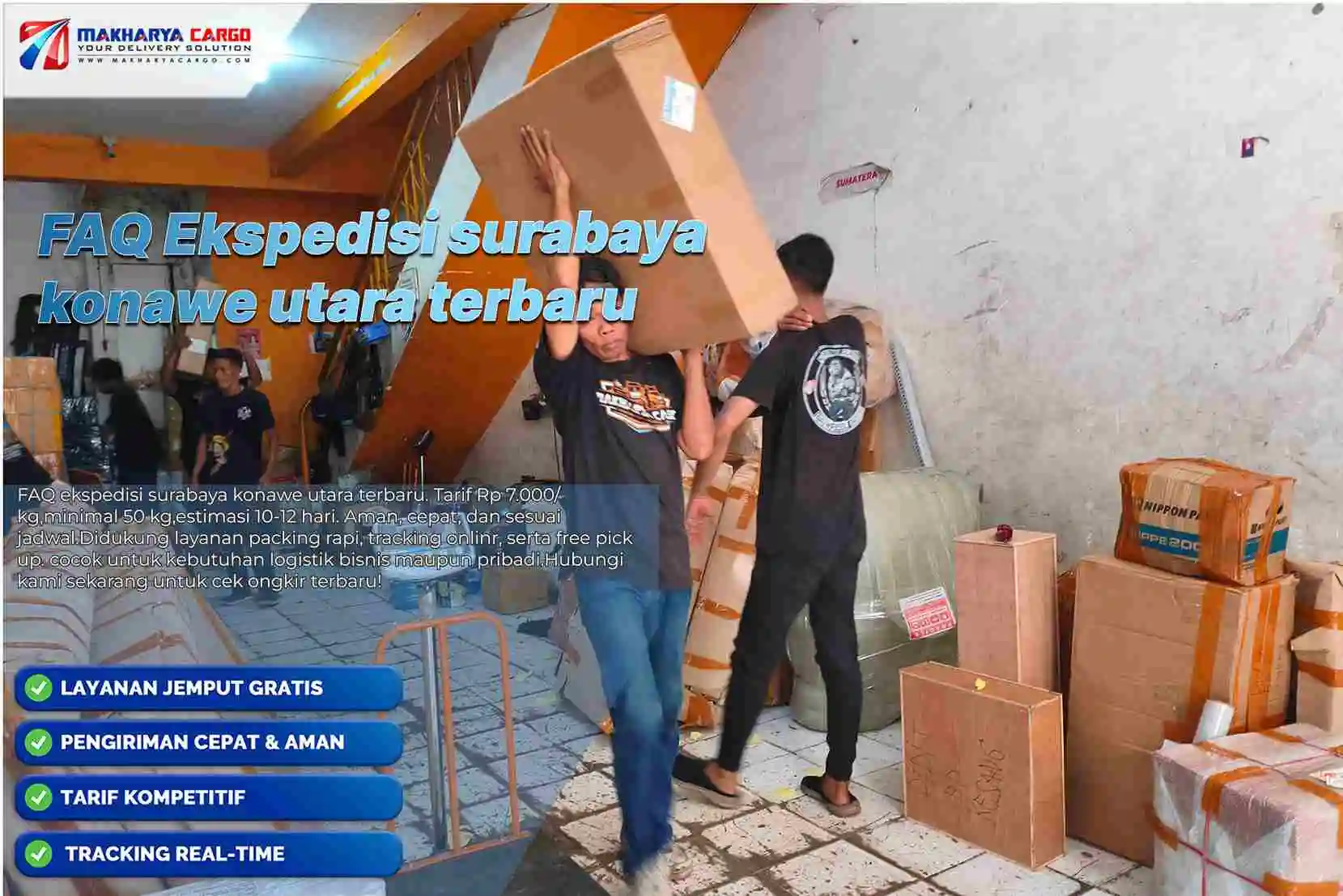 faq ekspedisi surabaya konawe utara