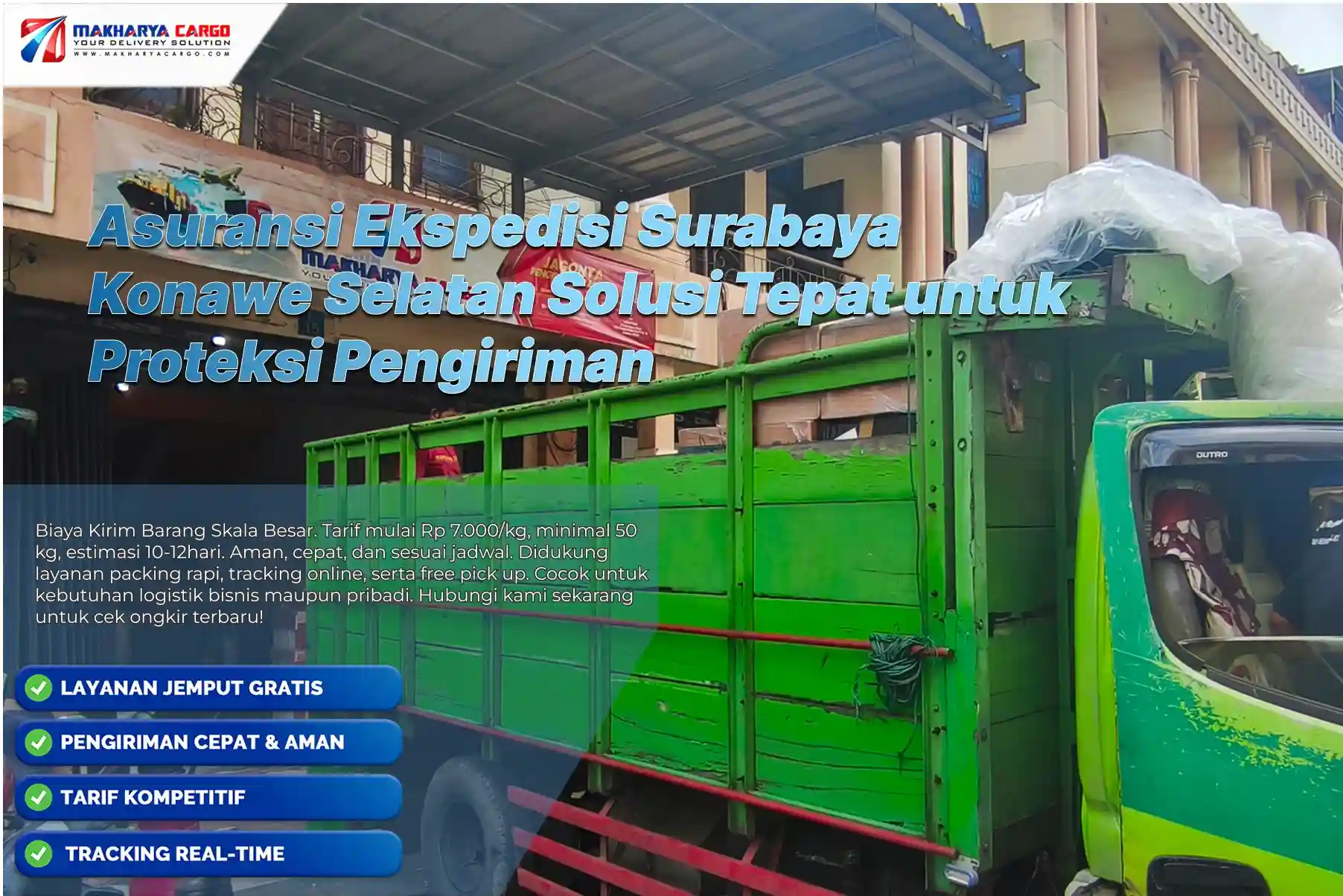 Asuransi Ekspedisi Surabaya Konawe Selatan