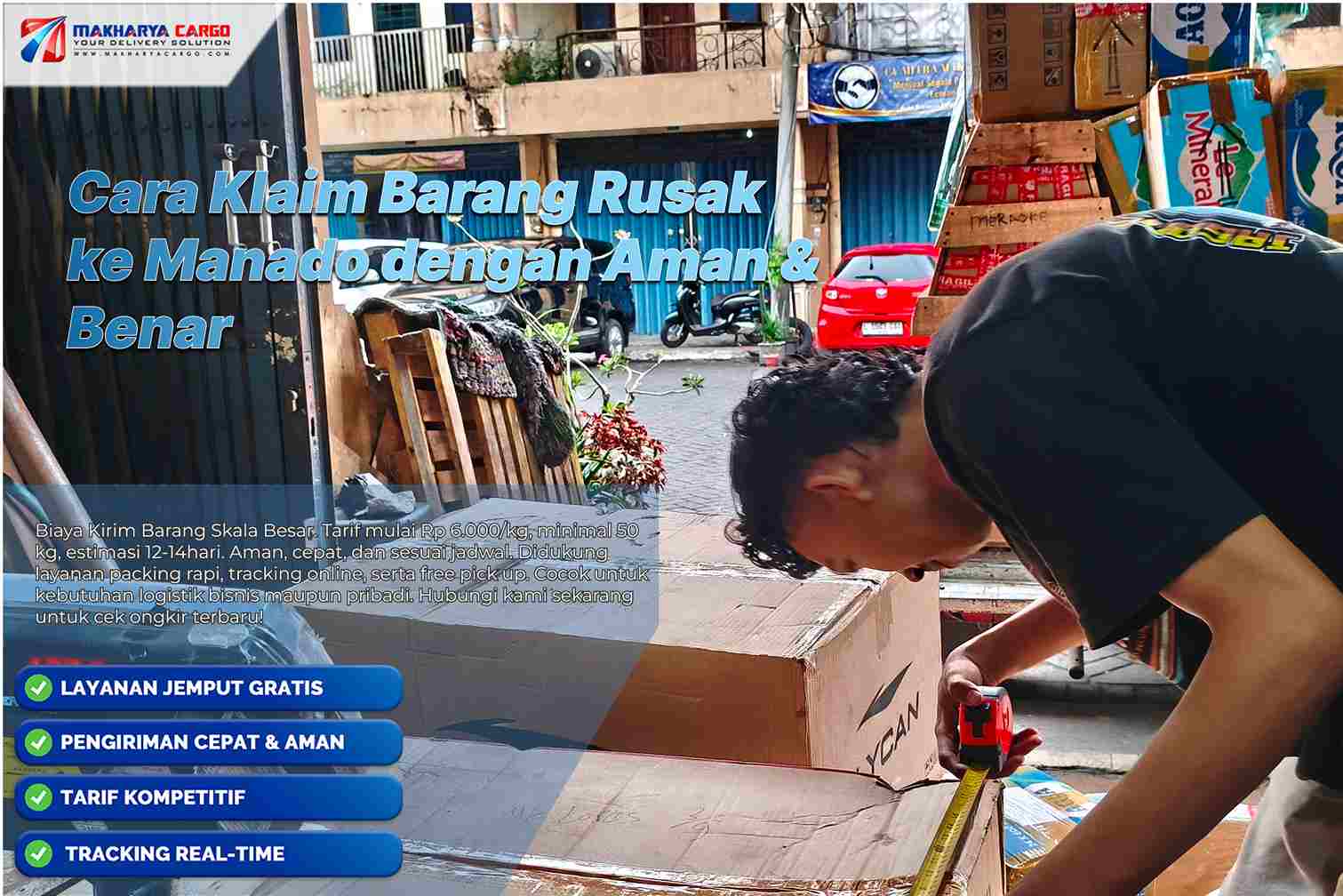 Cara Klaim Barang Rusak ke Manado dengan Mudah dan CepatCara Klaim Barang Rusak ke Manado dengan Mudah dan Cepat