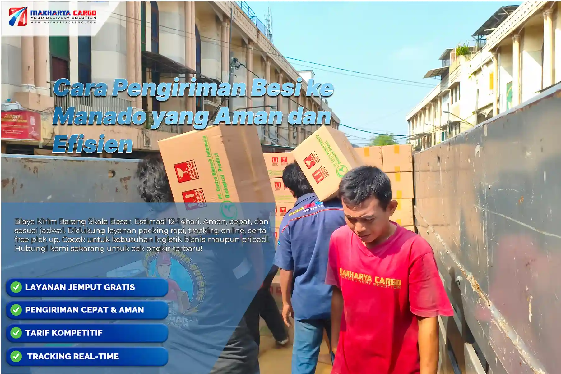 Cara Pengiriman Besi ke Manado yang Aman dan Efisien 6 cara pengiriman besi ke manado