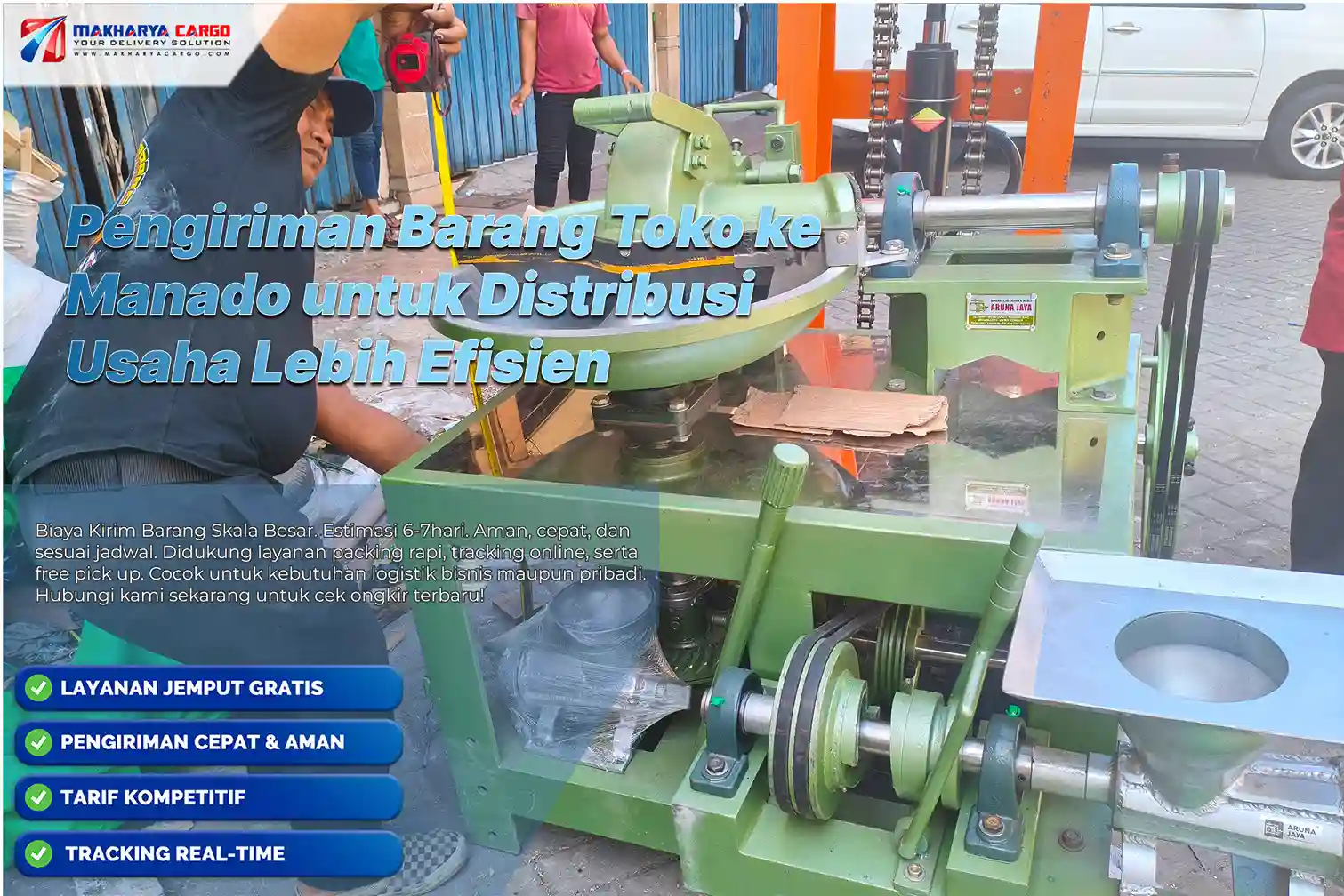 Pengiriman Barang Toko ke Manado untuk Distribusi Usaha Lebih Efisien 6 Pengiriman Barang Toko ke Manado menggunakan layanan cargo untuk distribusi barang dagangan secara aman dan tepat waktu.