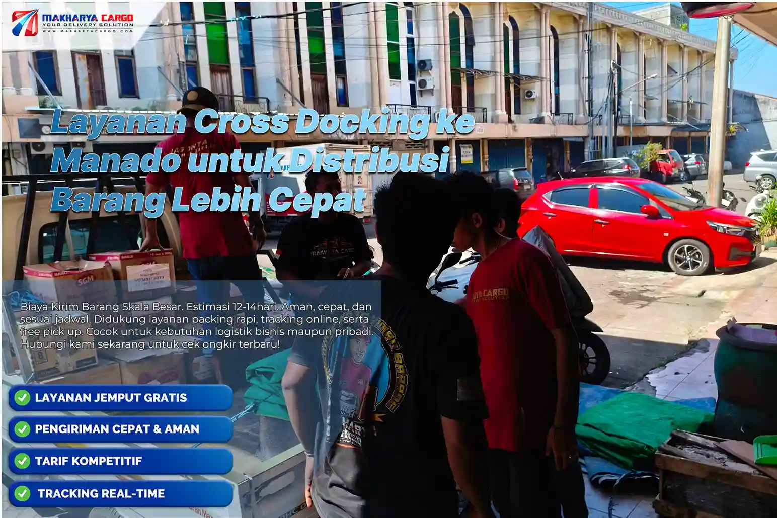 Layanan Distribusi Barang ke Manado untuk pengiriman barang yang aman dan efisien.