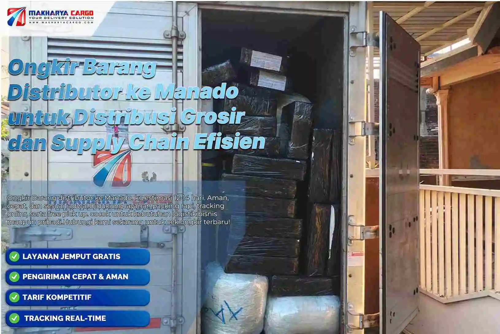 ongkir barang distributor ke manado