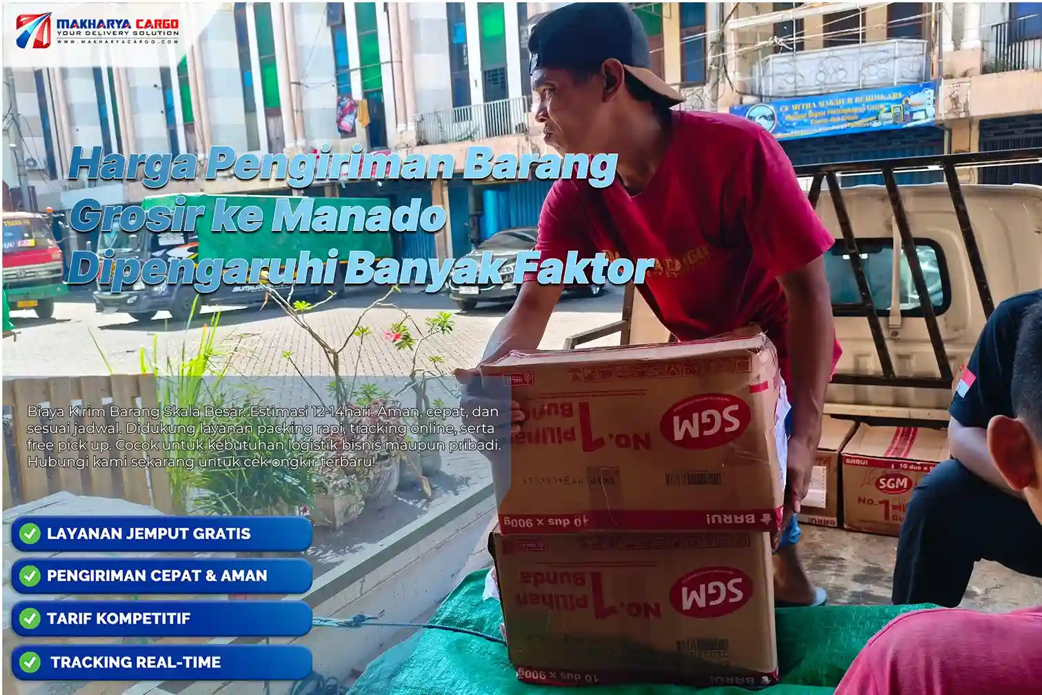 Harga Pengiriman Barang Grosir ke Manado Dipengaruhi Banyak Faktor 6 Harga Pengiriman Barang Grosir ke Manado dengan layanan cargo profesional untuk distribusi dalam jumlah besar.