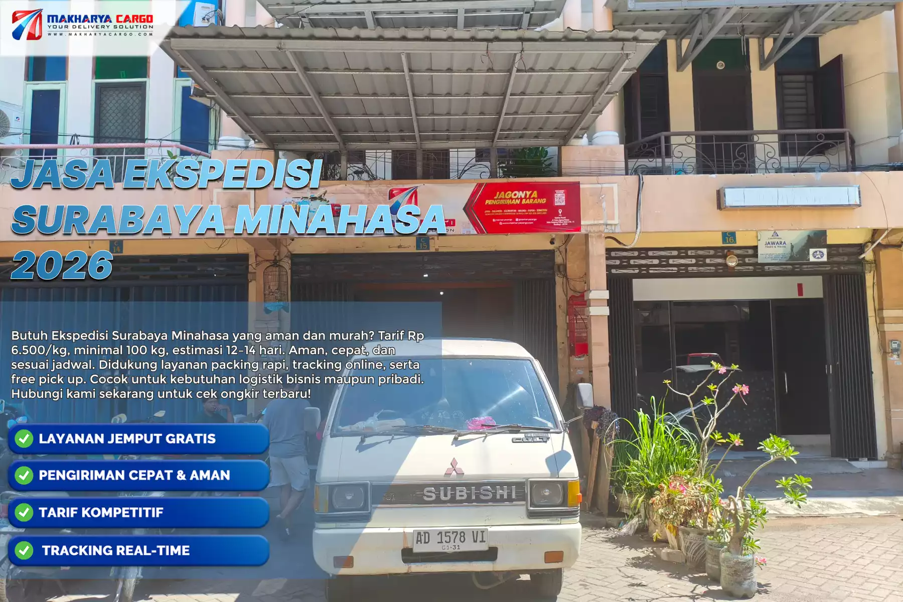 Jasa Ekspedisi Surabaya Minahasa