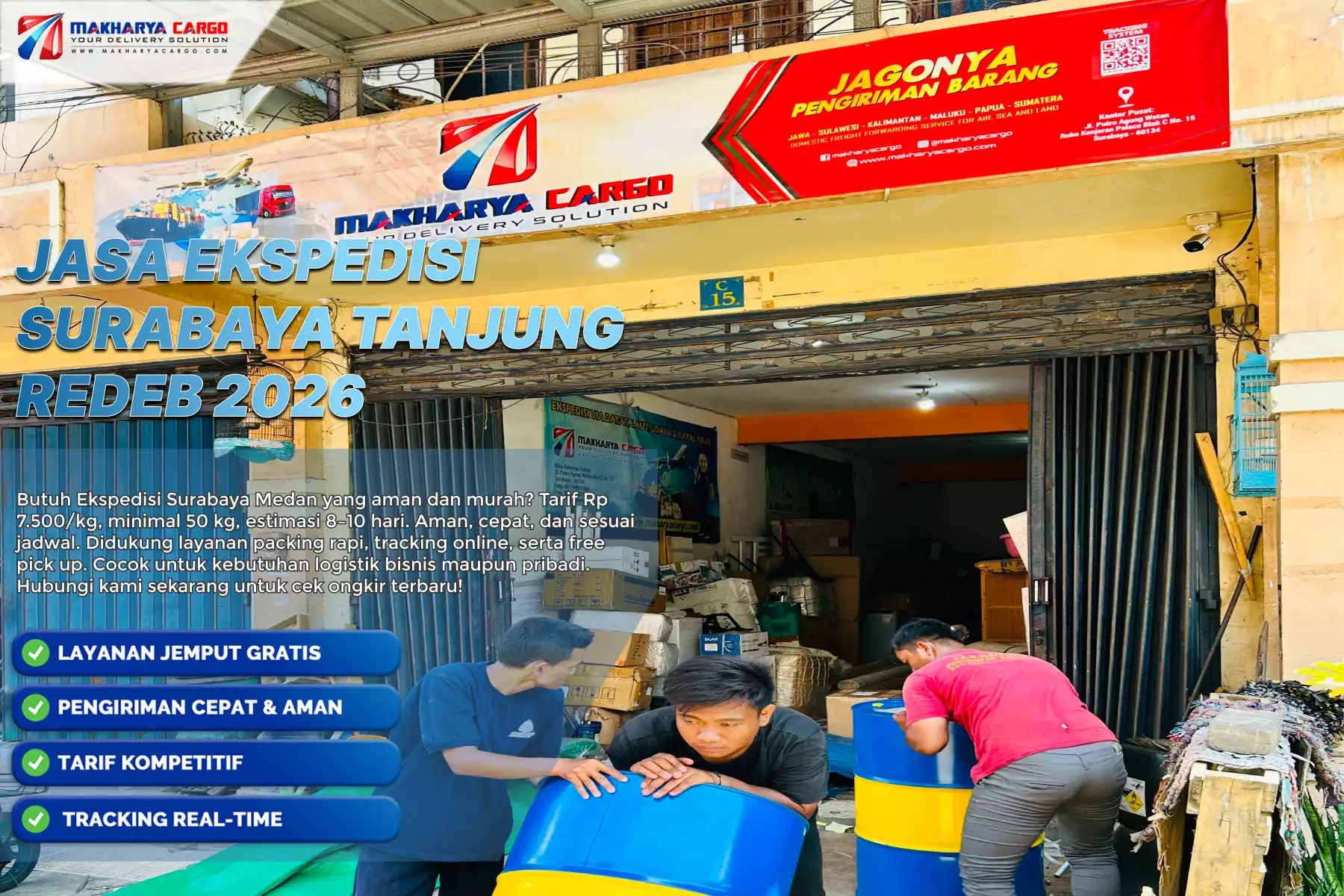 Jasa Ekspedisi Surabaya Tanjung Redeb yang Aman dan Terpercaya 5 Jasa Ekspedisi Surabaya Tanjung Redeb