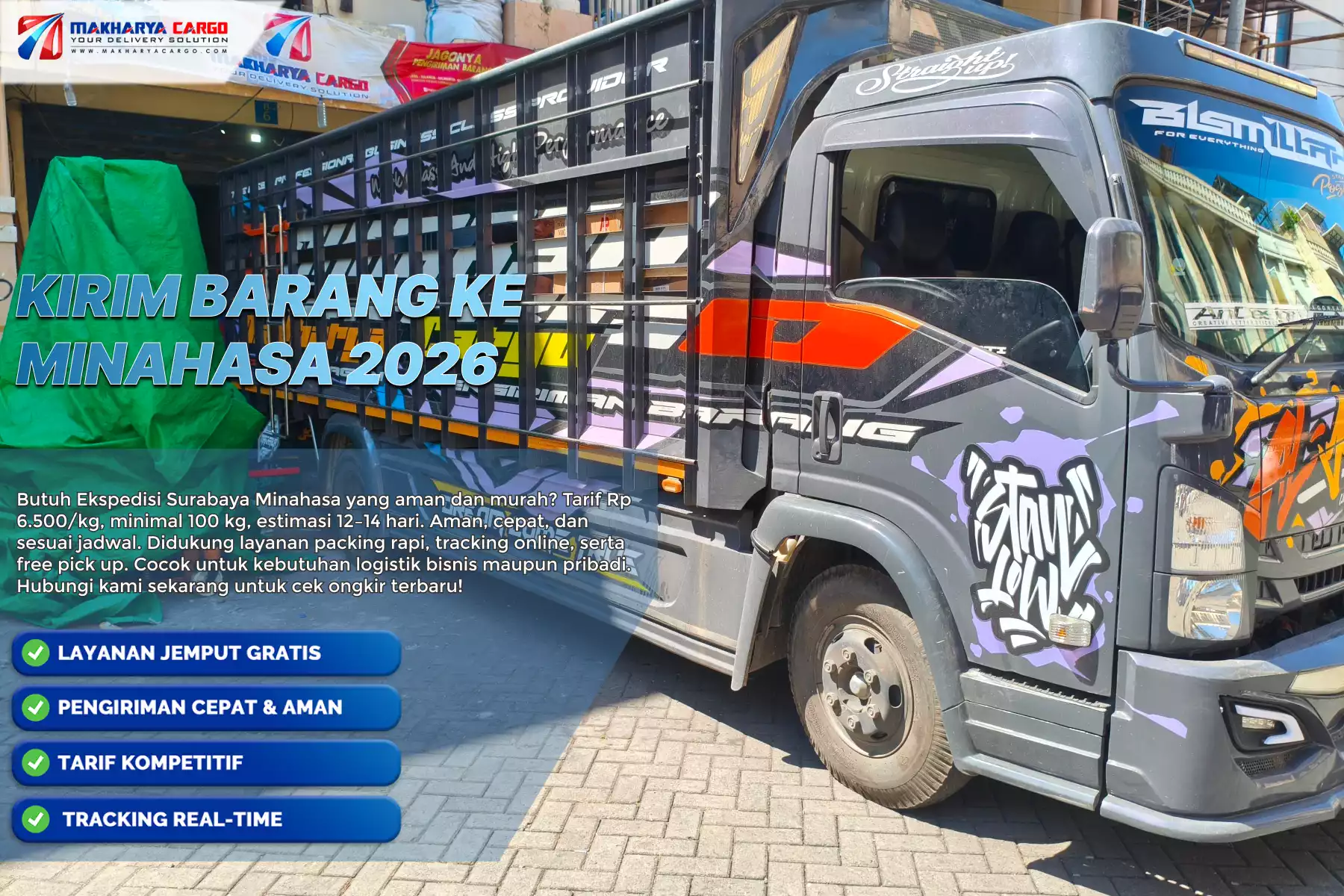 Kirim Barang ke Minahasa