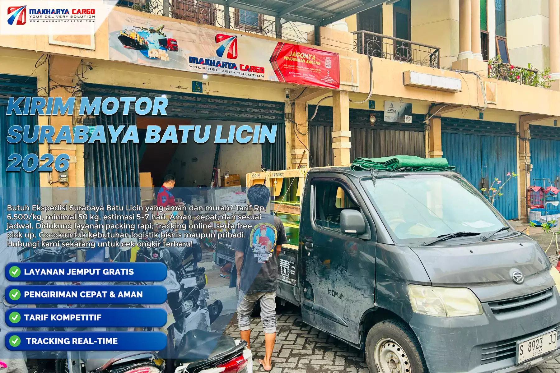 Kirim Motor Surabaya Batu Licin dan Estimasi Biaya Pengirimannya 5 Kirim Motor Surabaya Batu Licin