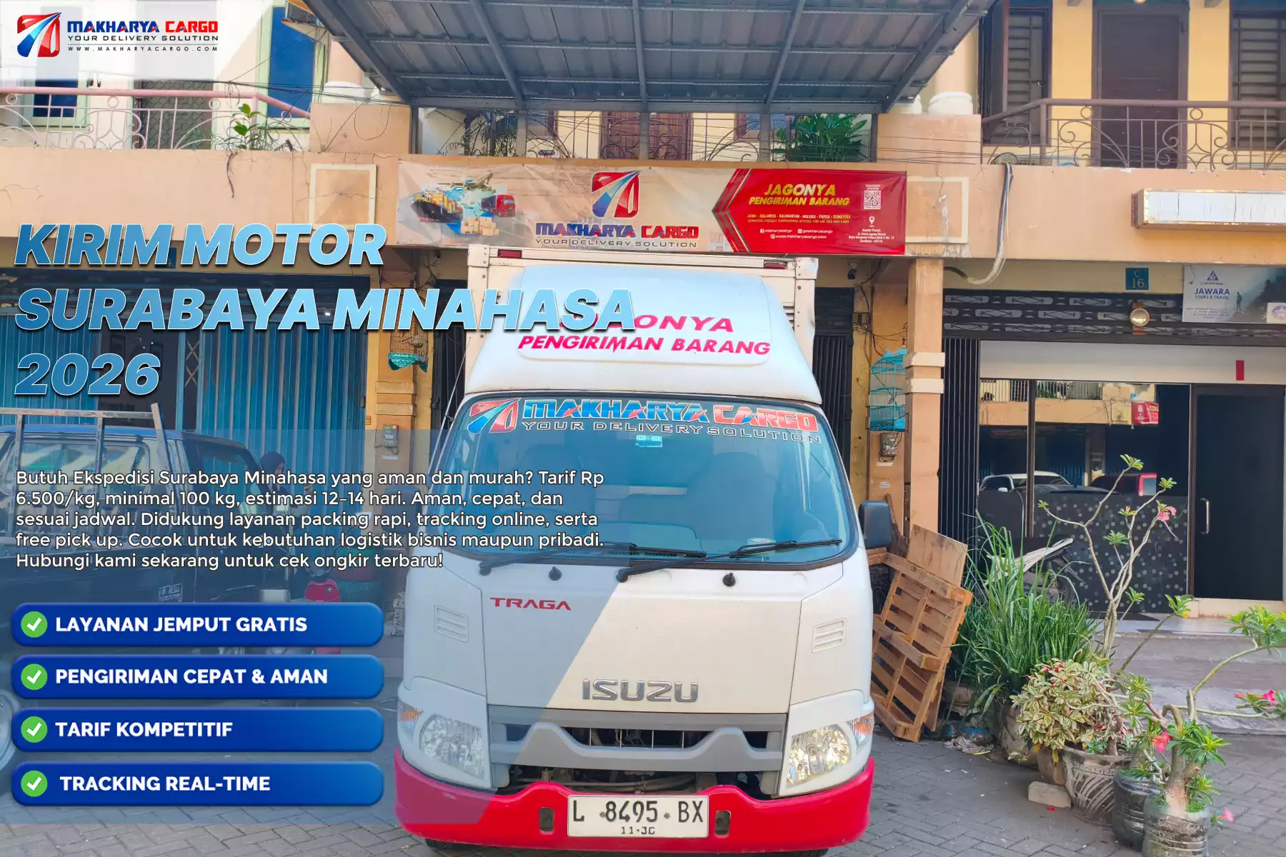 Kirim Motor Surabaya Minahasa