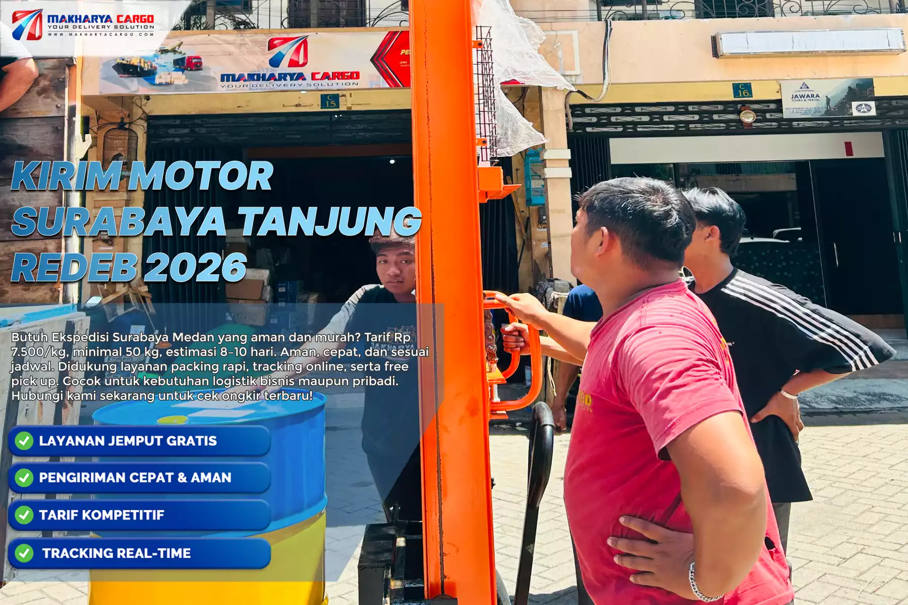 Kirim Motor Surabaya Tanjung Redeb Beserta Estimasi Biayanya 5 Kirim Motor Surabaya Tanjung Redeb