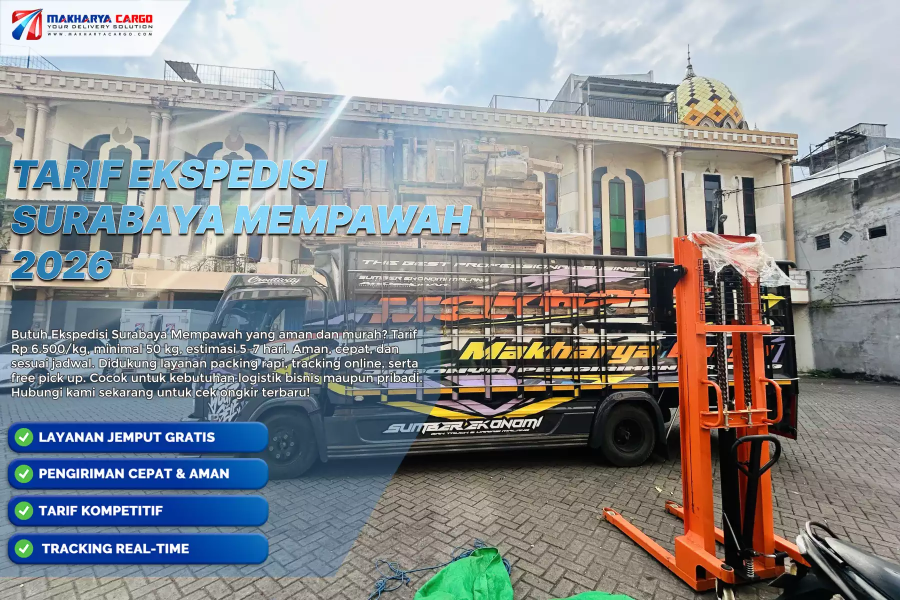 Tarif Ekspedisi Surabaya Mempawah Terbaru dan Cara Menghitung Ongkir Barang 5 Tarif Ekspedisi Surabaya Mempawah