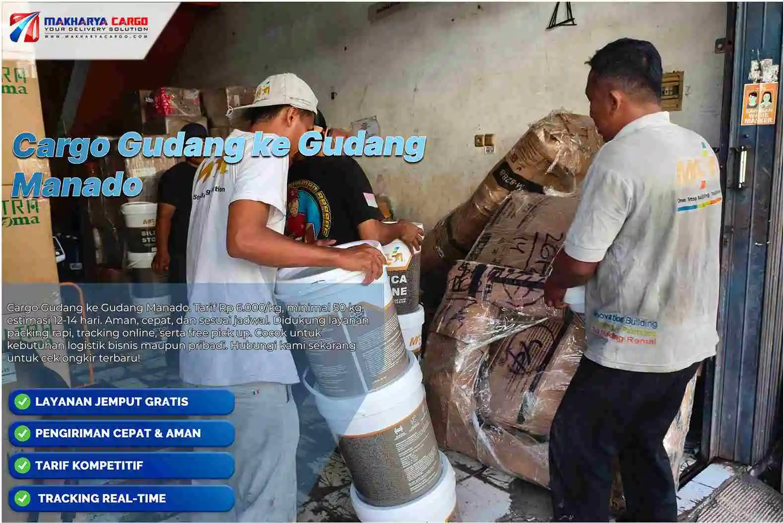 Cargo Gudang ke Gudang Manado Cepat & Efisien 2026 6 cargo gudang ke gudang manado