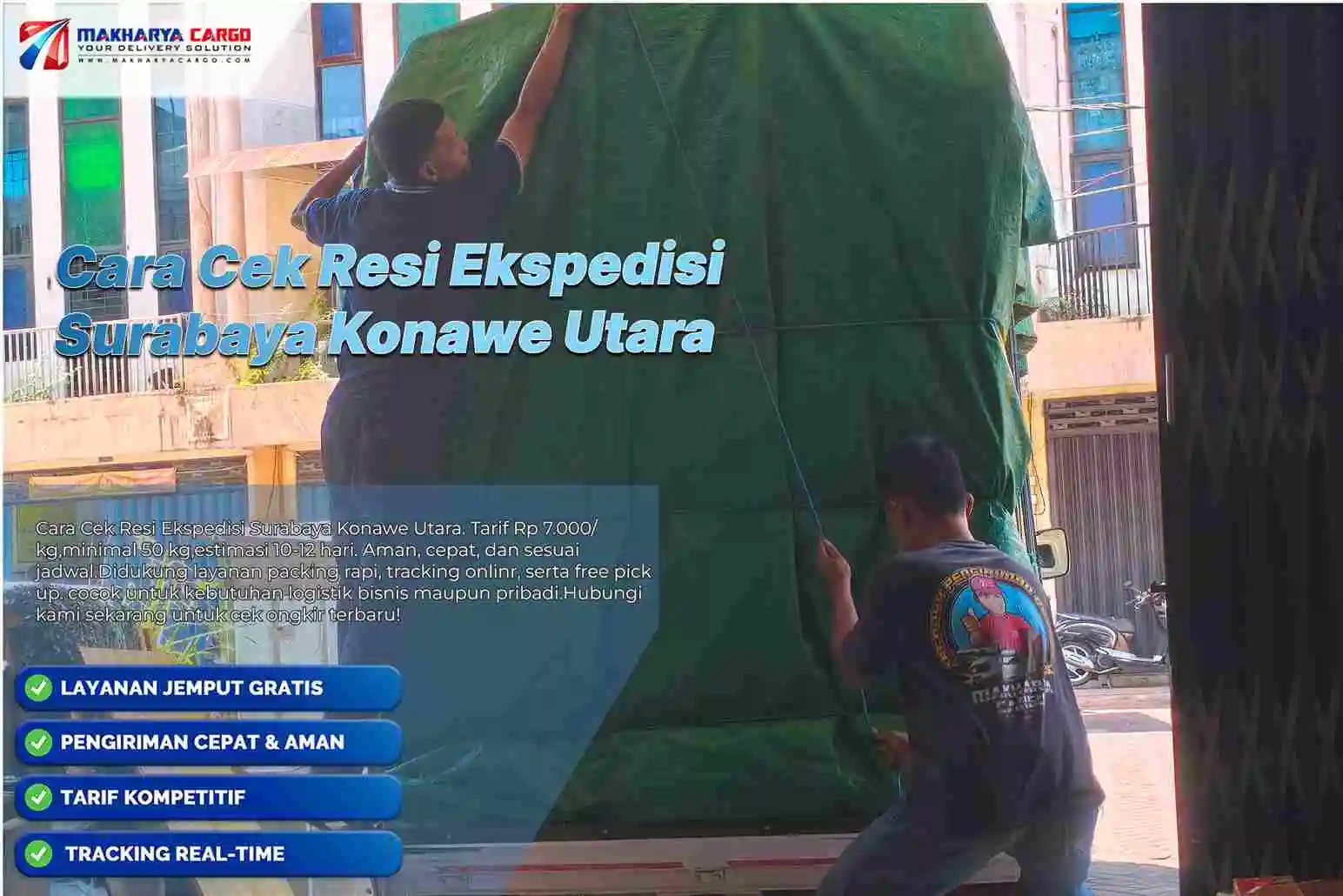 cek resi ekspedisi surabaya konawe utara
