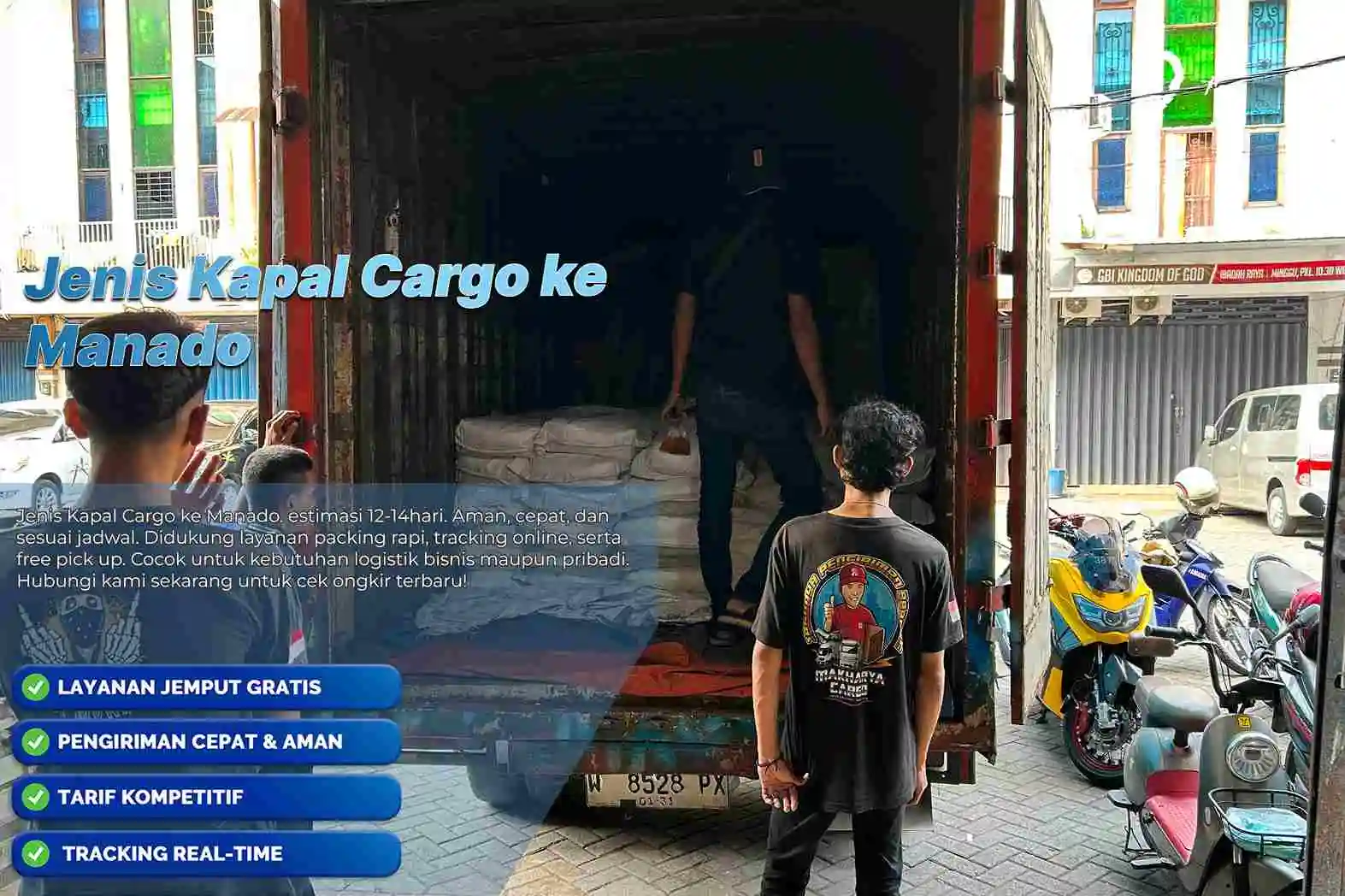 Jenis Kapal Cargo ke Manado Lengkap & Terbaru 2026 6 jenis kapal cargo ke manado