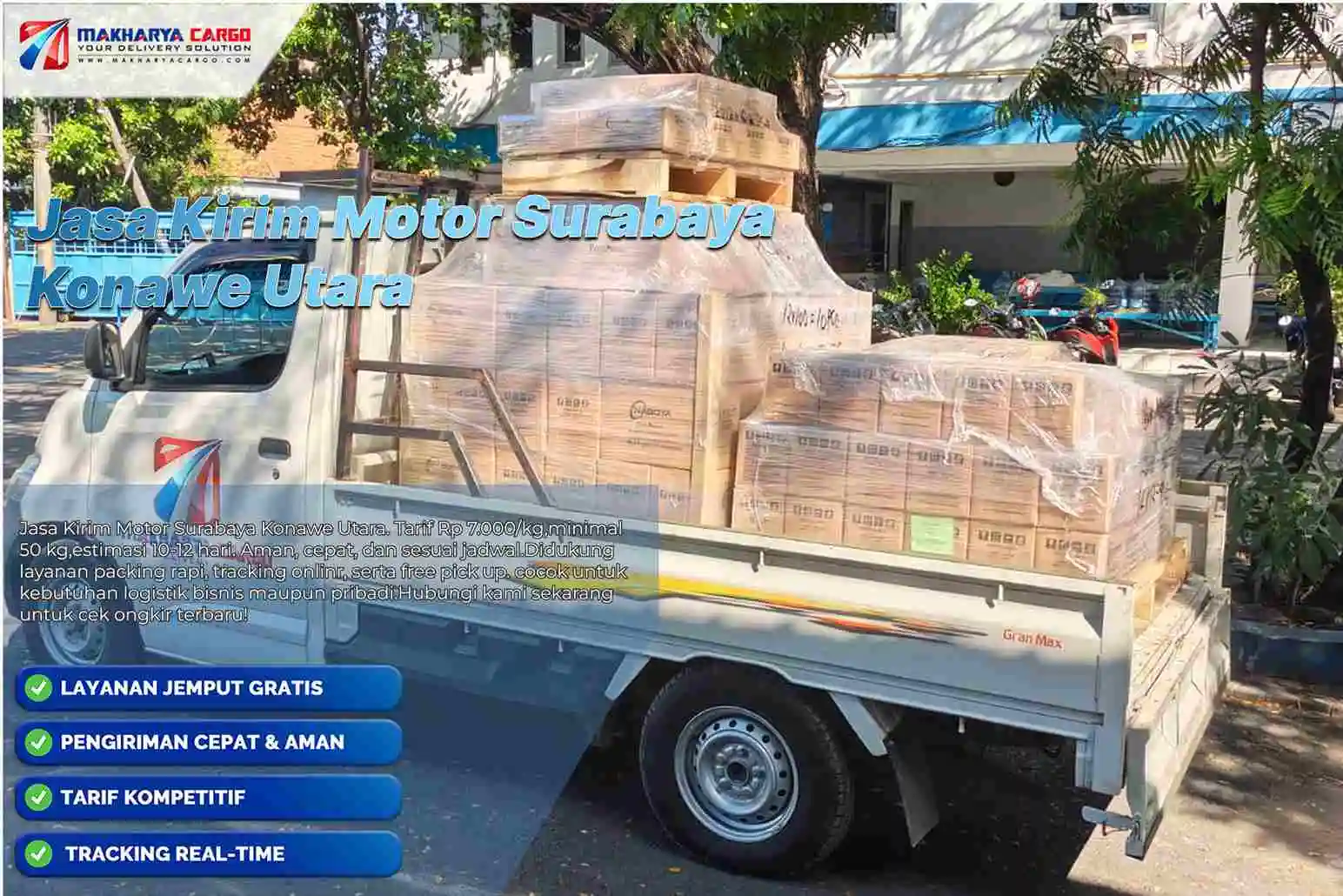 Jasa Kirim Motor Surabaya Konawe Utara 6 kirim motor ekspedisi surabaya konawe utara
