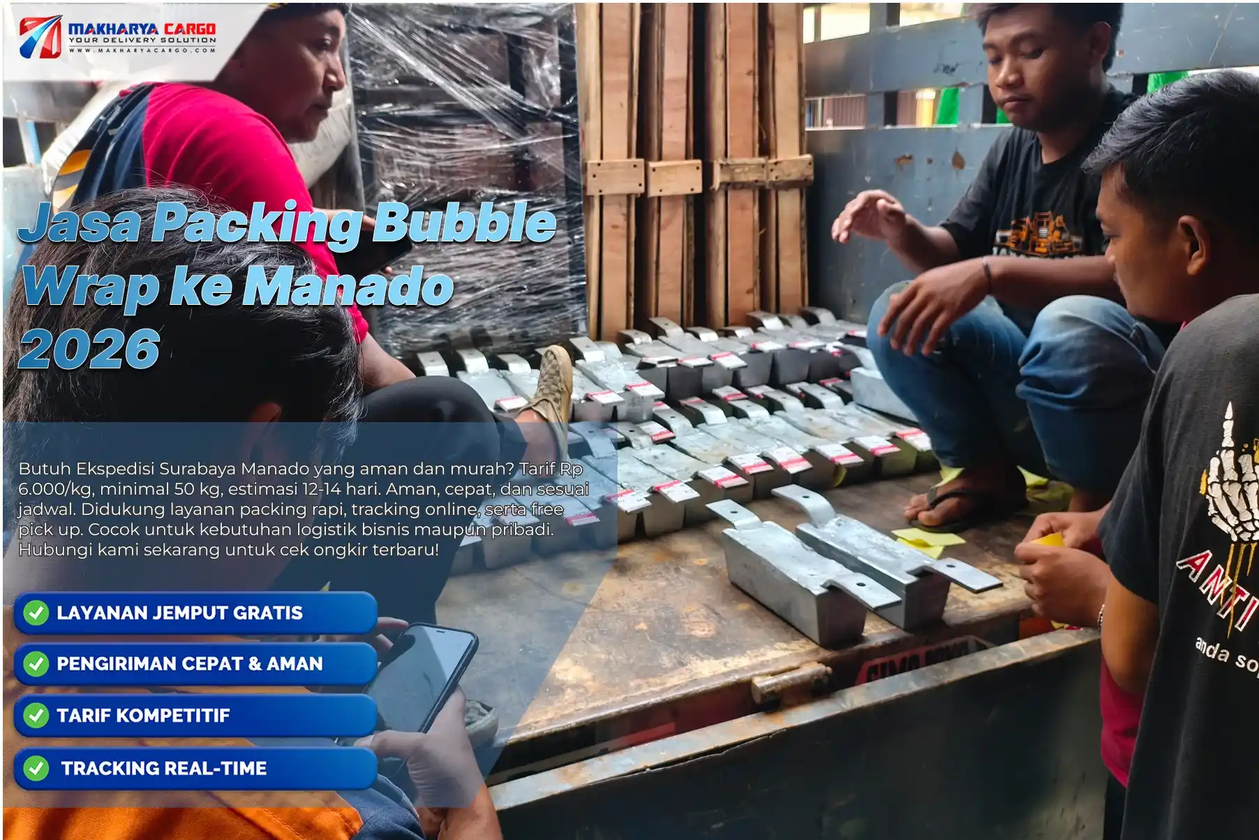 Jasa Packing Bubble Wrap ke Manado Aman, Rapi, dan Anti Rusak untuk Pengiriman Cargo 6 Jasa packing bubble wrap Manado untuk pengiriman cargo aman dan perlindungan barang fragile