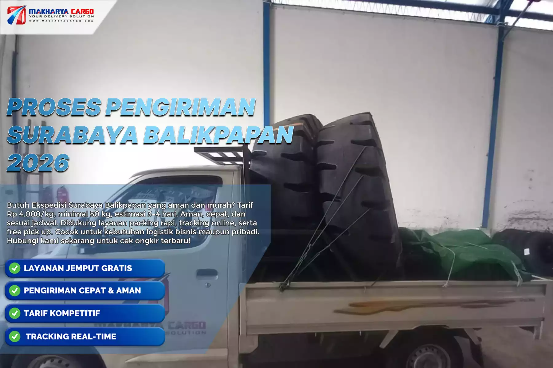 proses pengiriman surabaya balikpapan
