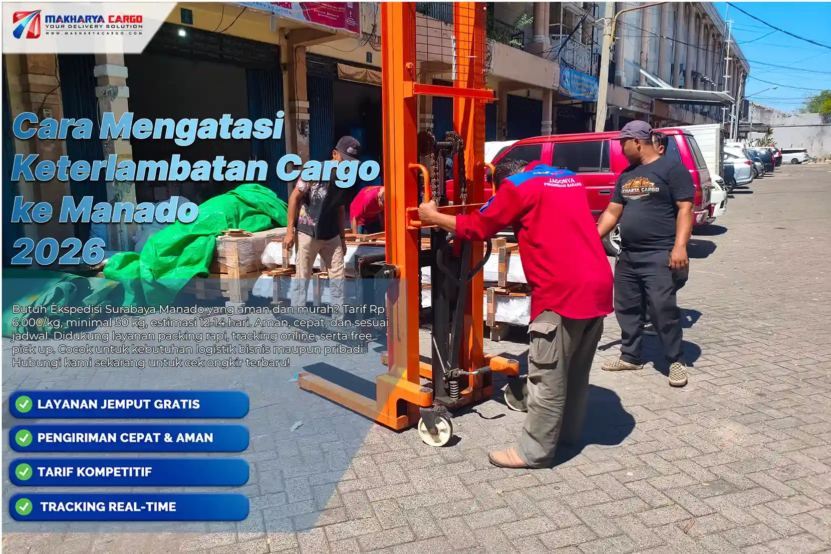Solusi keterlambatan cargo Manado melalui sistem tracking cargo Manado dan perbaikan pengiriman barang